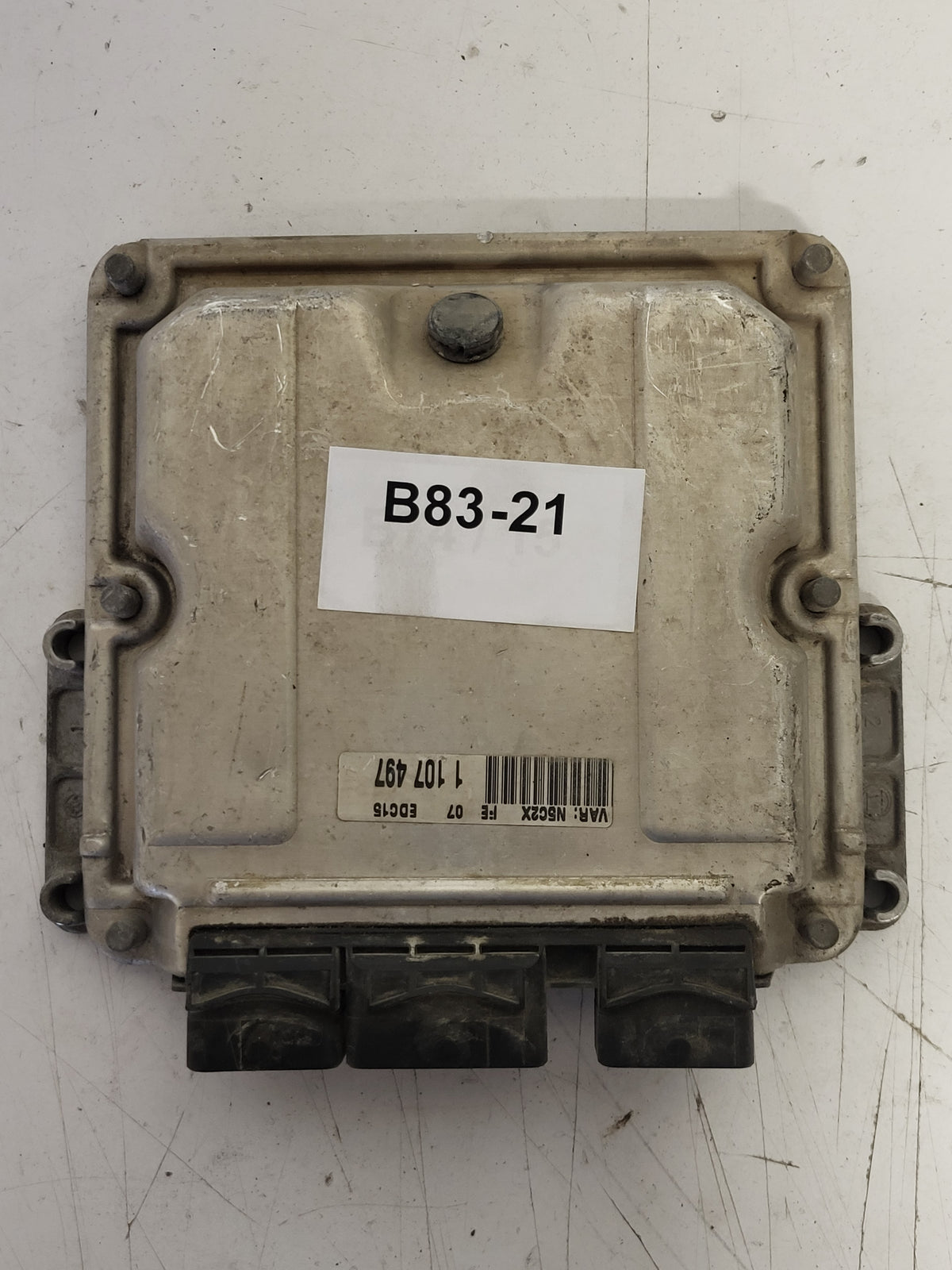 Peugeot Citroen ECU / 0281010592 / 9642014880 / EDC15C2 / BOSCH - B83-21 - 3
