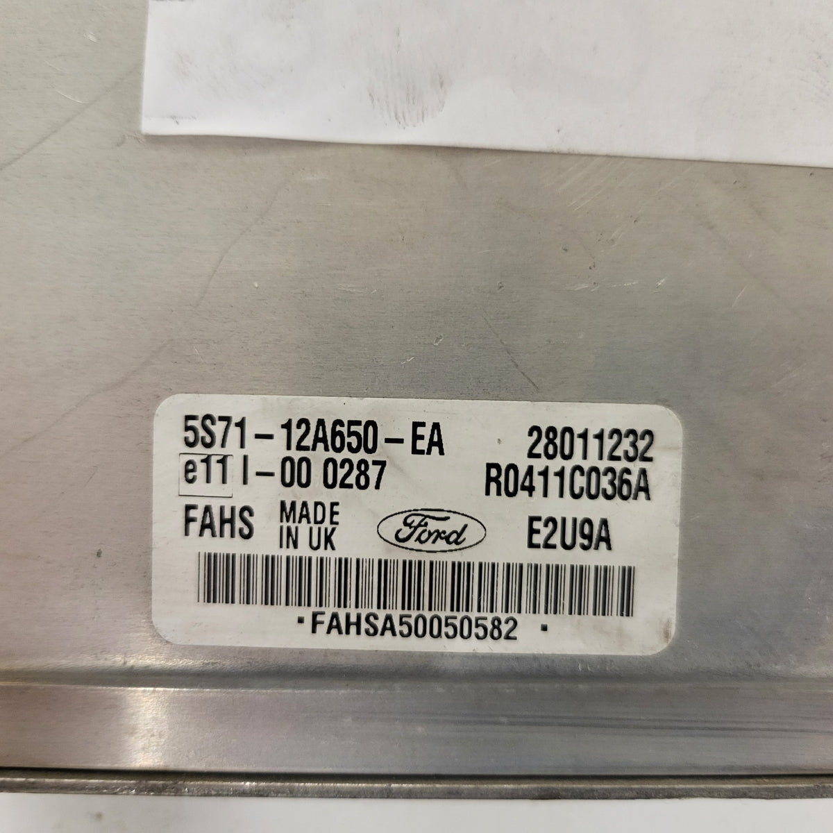 Ford Mondeo ECU / 5S71-12A650-EA / FAHS / R0411C036A / DELPHI - B88-07 - 3