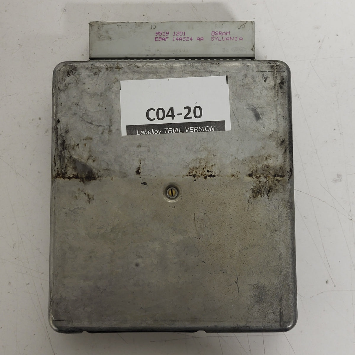 FORD FIESTA ECU / 94AB-12A650-GB / 94AB12A650GB / SME-105 / EEC-IV - C04-20 - 3