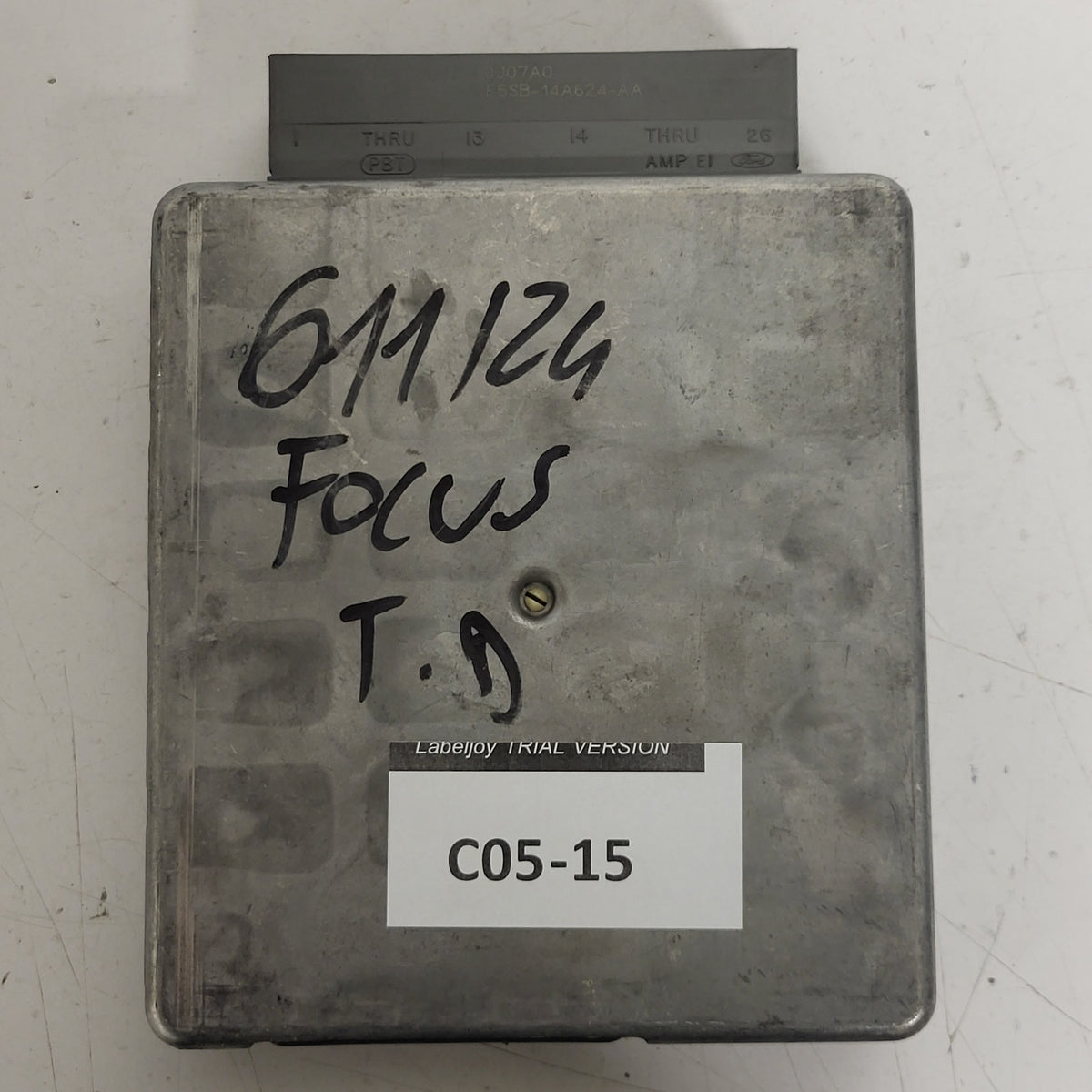 FORD FOCUS ECU / 1S4F-12A650-AC / CLUE / DPC-638 / PCM / 1S4F12A650AC - C05-15 - 3