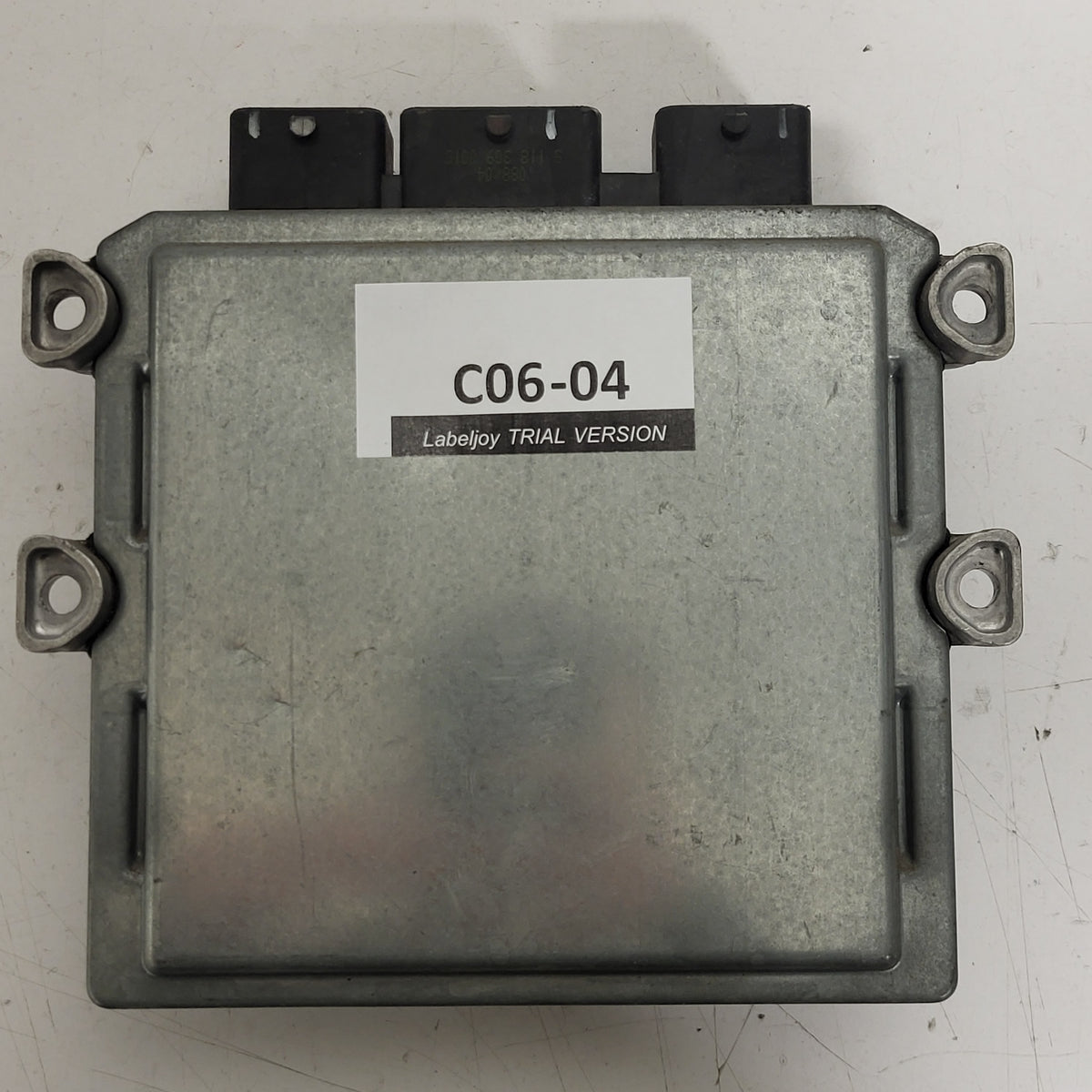 PEUGEOT CITROEN ECU / 5WS40110C-T / SW 9653447480 / HW 9648624280 / SID804 - C06-04 - 3