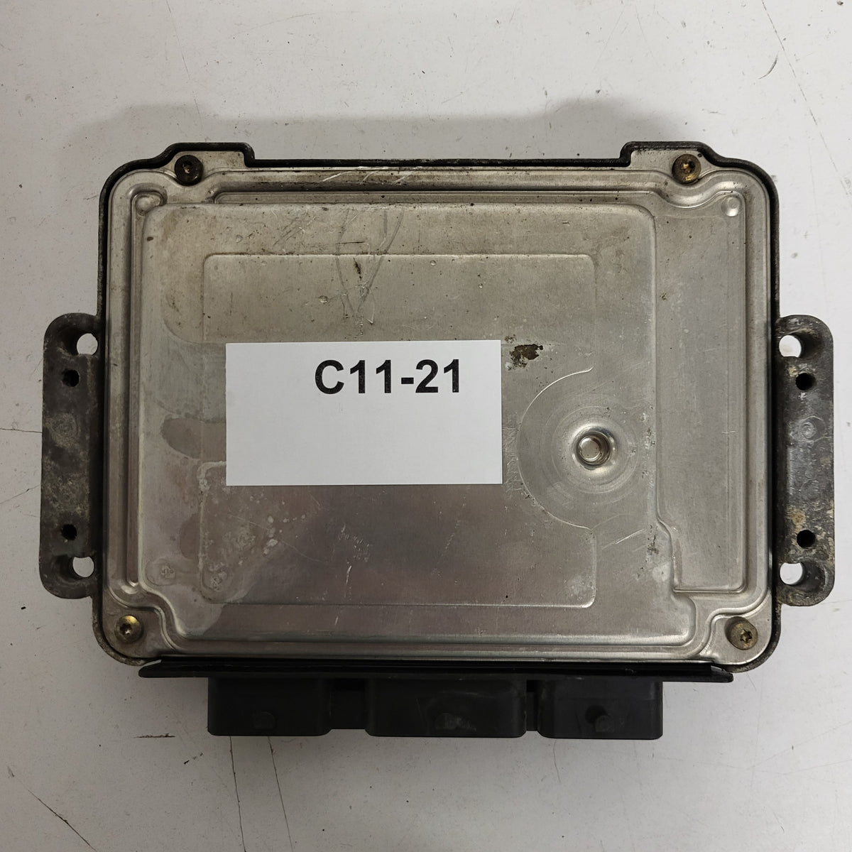 PEUGEOT CITROEN ECU / 0281010707 / EDC16C3 / 9646559980 / BOSCH - C11-21 - 3