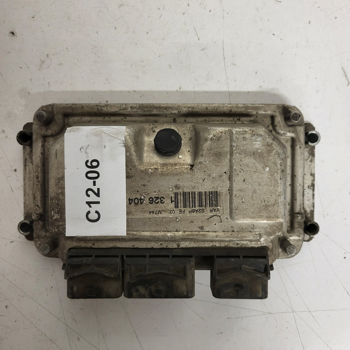 Peugeot Citroen ECU / 0261206246 / M7.4.4 / 9637838780 / BOSCH - C12-06 - 3