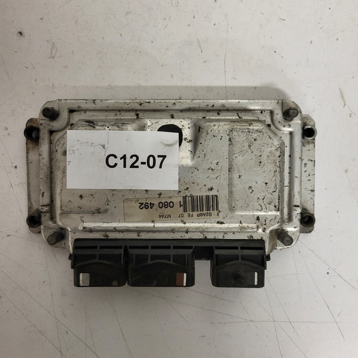 Peugeot Citroen ECU / 0261206246 / M7.4.4 / 9637838780 / BOSCH - C12-07 - 3
