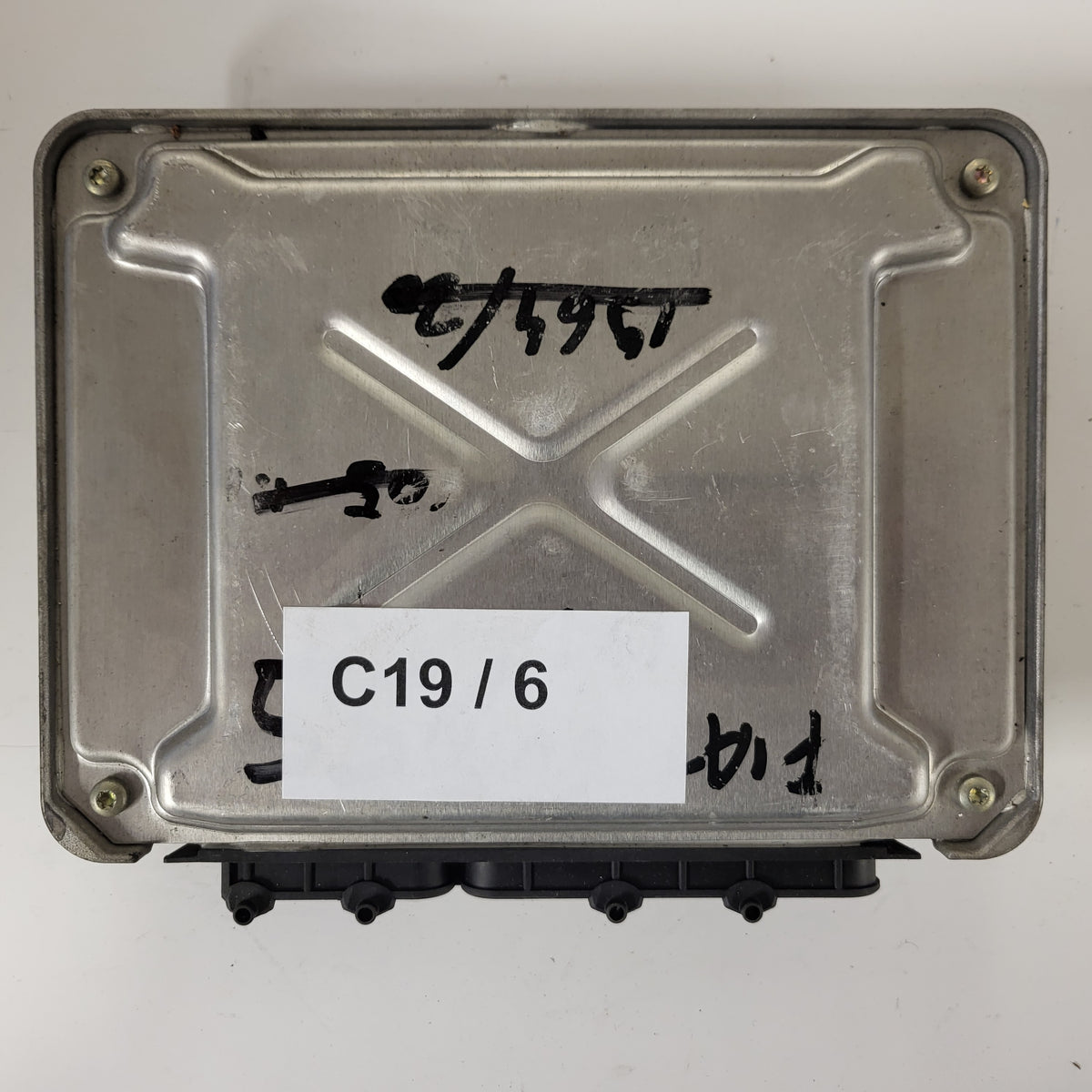 Fiat Seicento 600 ECU / 55187372 / IAW4AF.M9 / 61600.627.05 / MAGNETI MARELLI - C19-06 - 3
