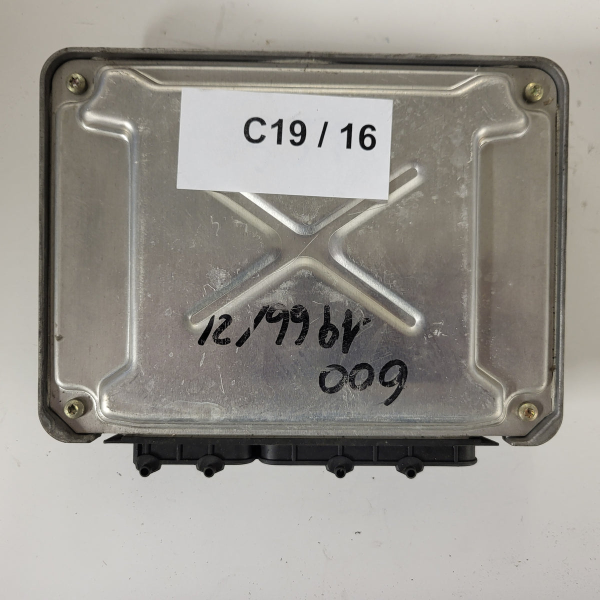 Fiat Seicento 600 ECU / 55187372 / IAW4AF.M9 / 61600.627.05 / MAGNETI MARELLI - C19-16 - 3