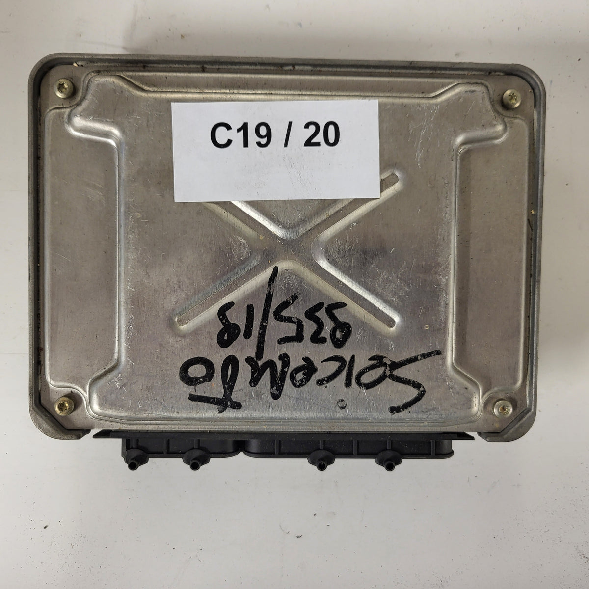Fiat Seicento 600 ECU / 55187372 / IAW4AF.M9 / 61600.627.05 / MAGNETI MARELLI - C19-20 - 3