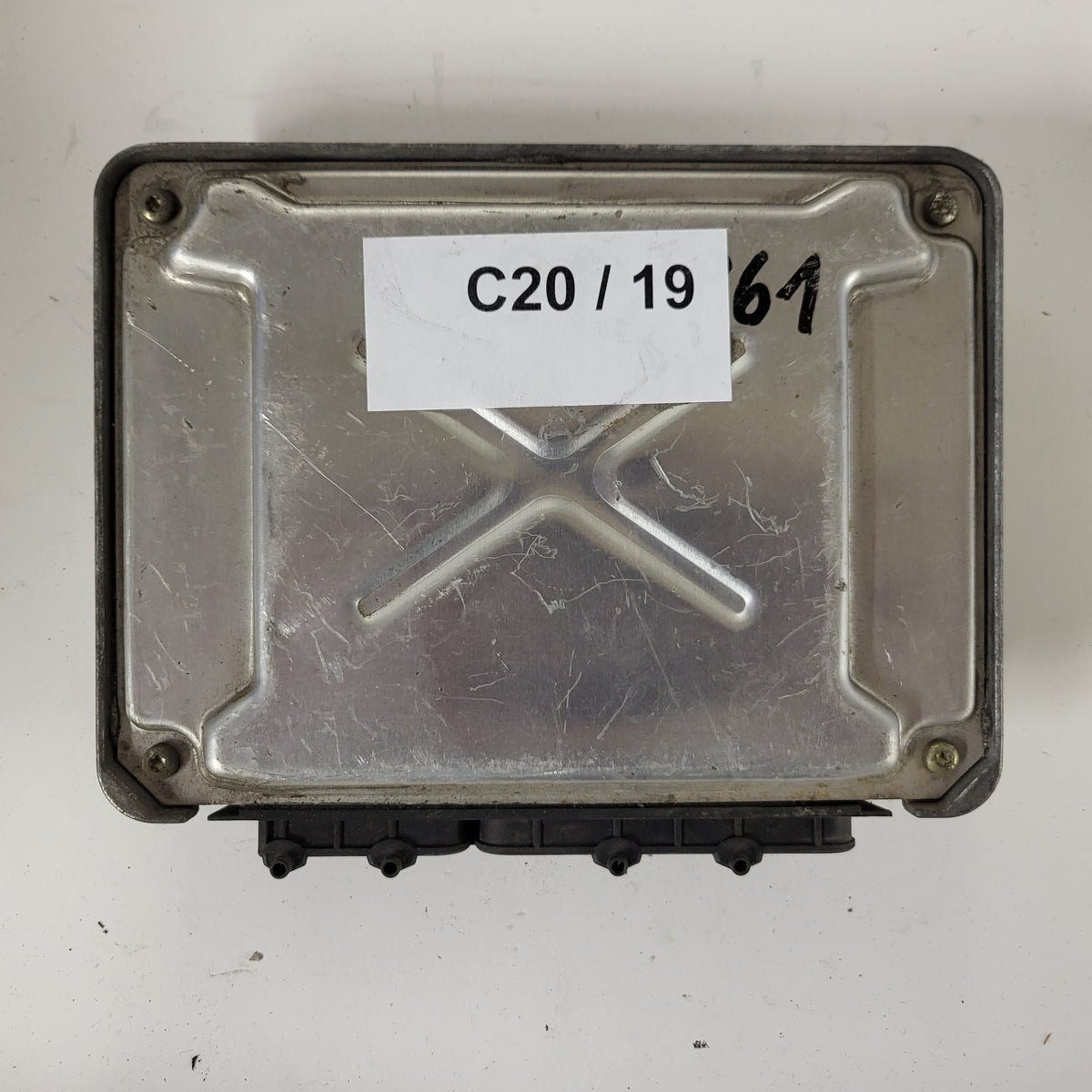 Fiat Seicento 600 ECU / 55187372 / IAW4AF.M9 / 61600.627.05 / MAGNETI MARELLI - C20-19 - 3