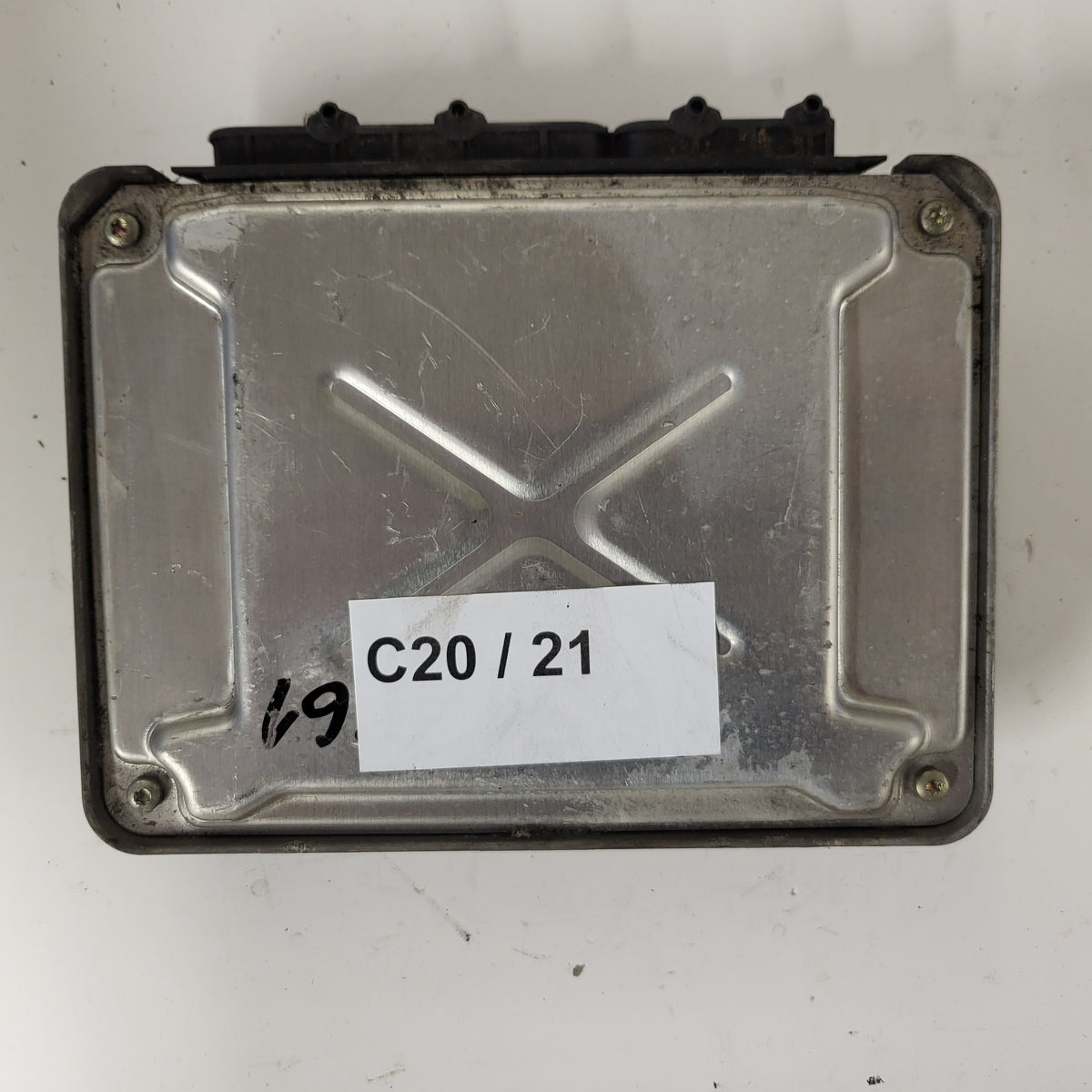 Fiat Seicento 600 ECU / 55187372 / IAW4AF.M9 / 61600.627.05 / MAGNETI MARELLI - C20-21 - 3