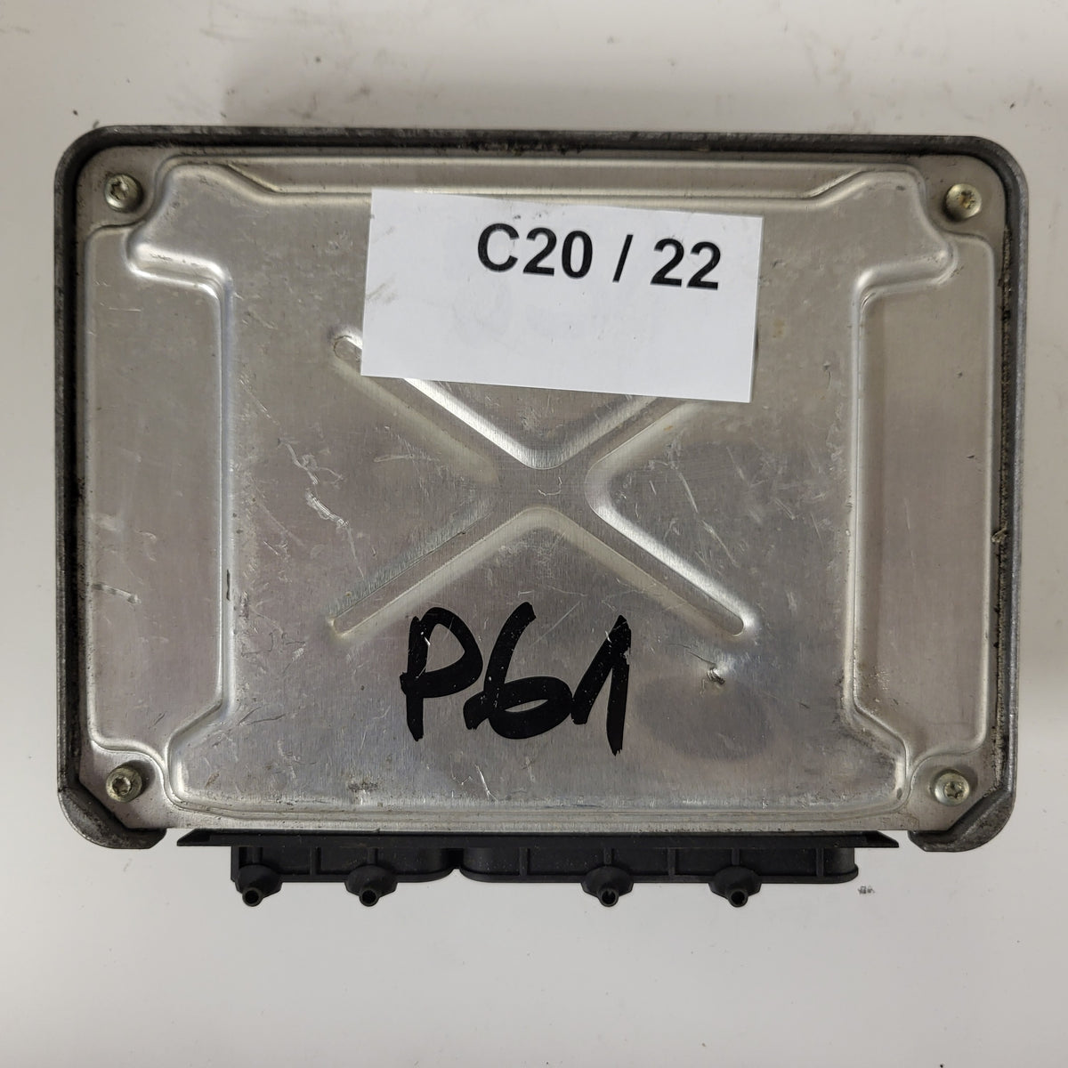 Fiat Seicento 600 ECU / 55187372 / IAW4AF.M9 / 61600.627.05 / MAGNETI MARELLI - C20-22 - 3