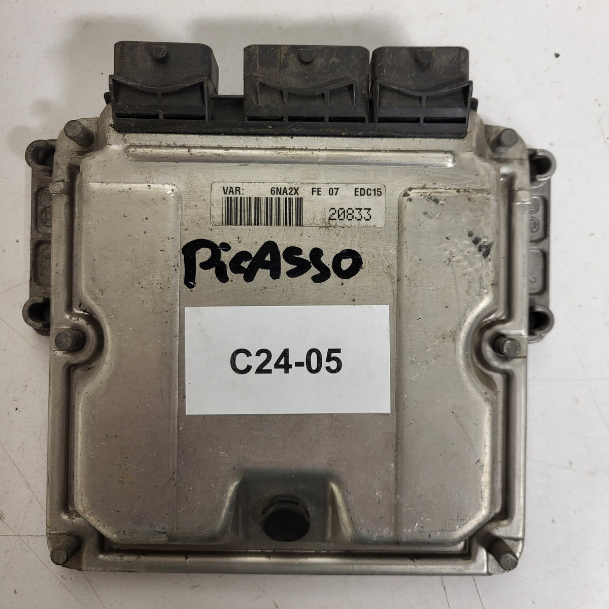 CITROEN XSARA PICASSO ECU / 0281010595 / EDC15C2 / 9642014980 / BOSCH - C24-05 - 3