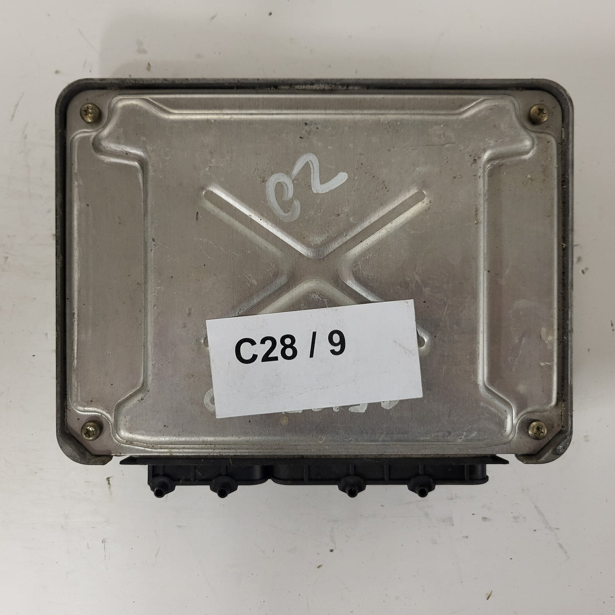 Fiat Seicento 600 ECU / 55187372 / IAW4AF.M9 / 61600.627.05 / MAGNETI MARELLI - C28-09 - 3