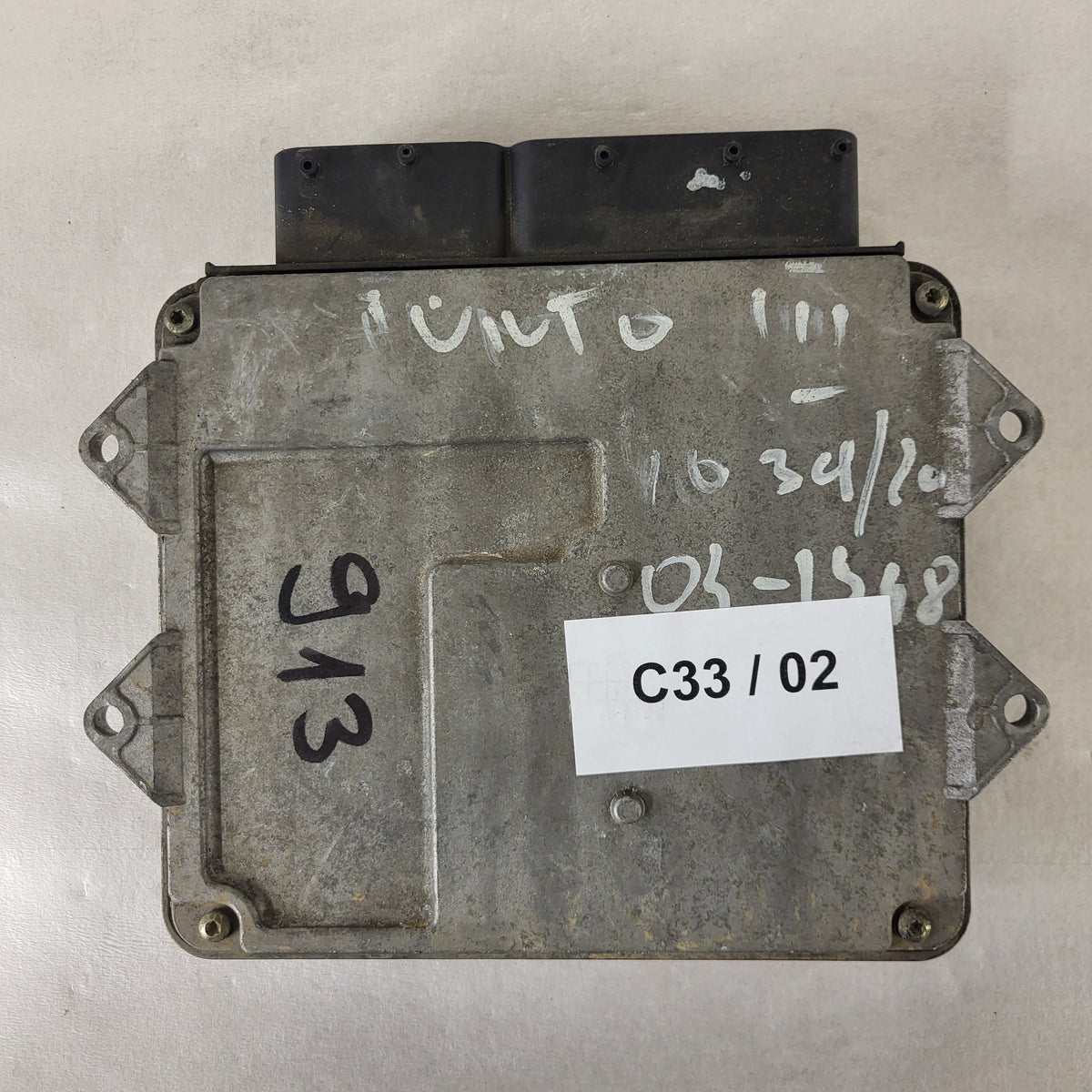 Fiat Punto 1.3 ECU / 55186608 / MJD 6JF.P3 / HW01B / MAGNETI MARELLI - C33-02 - 3