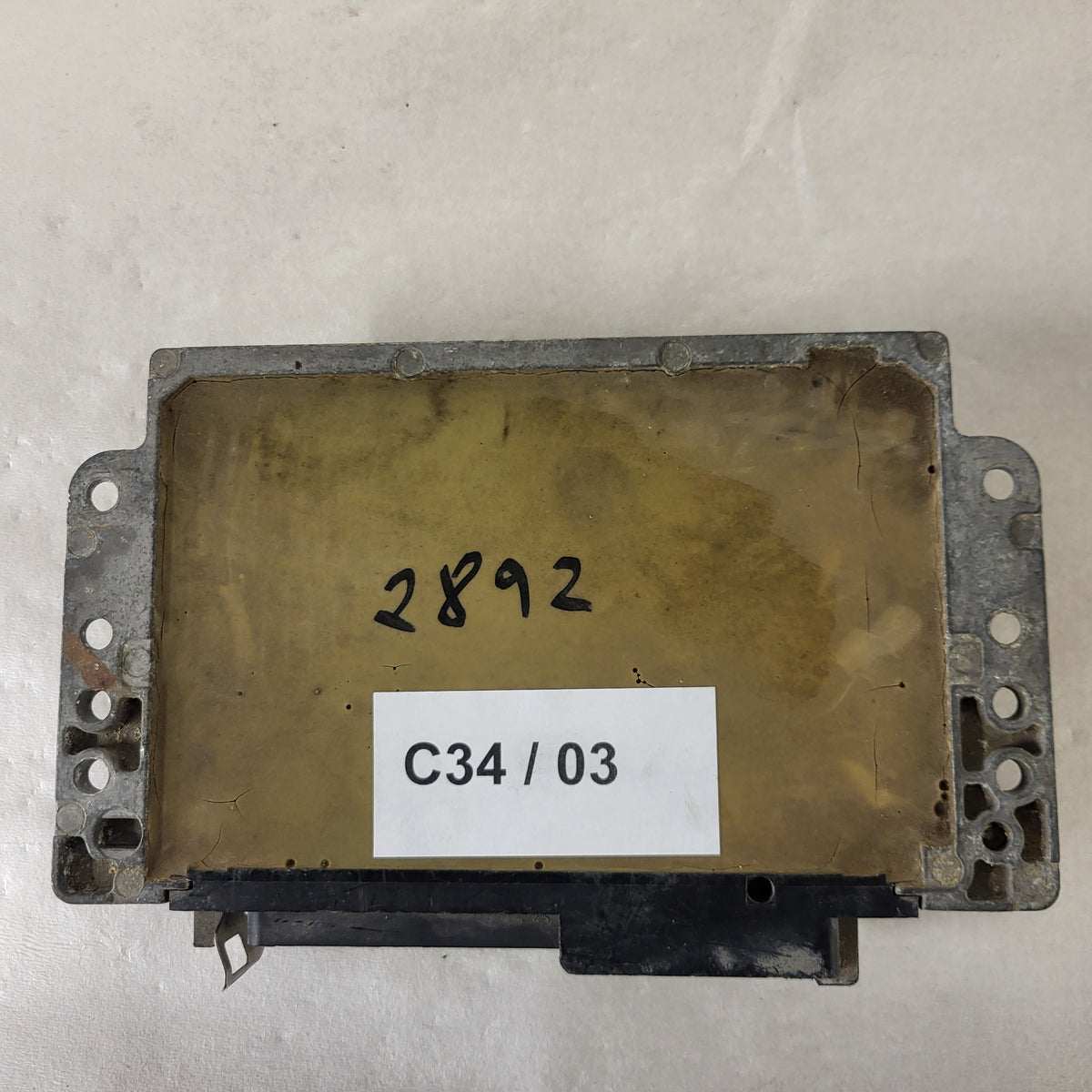 REANULT ECU / S105300103A / HOM7700860319 / 7700865810 / SIEMENS - C34-03 - 3