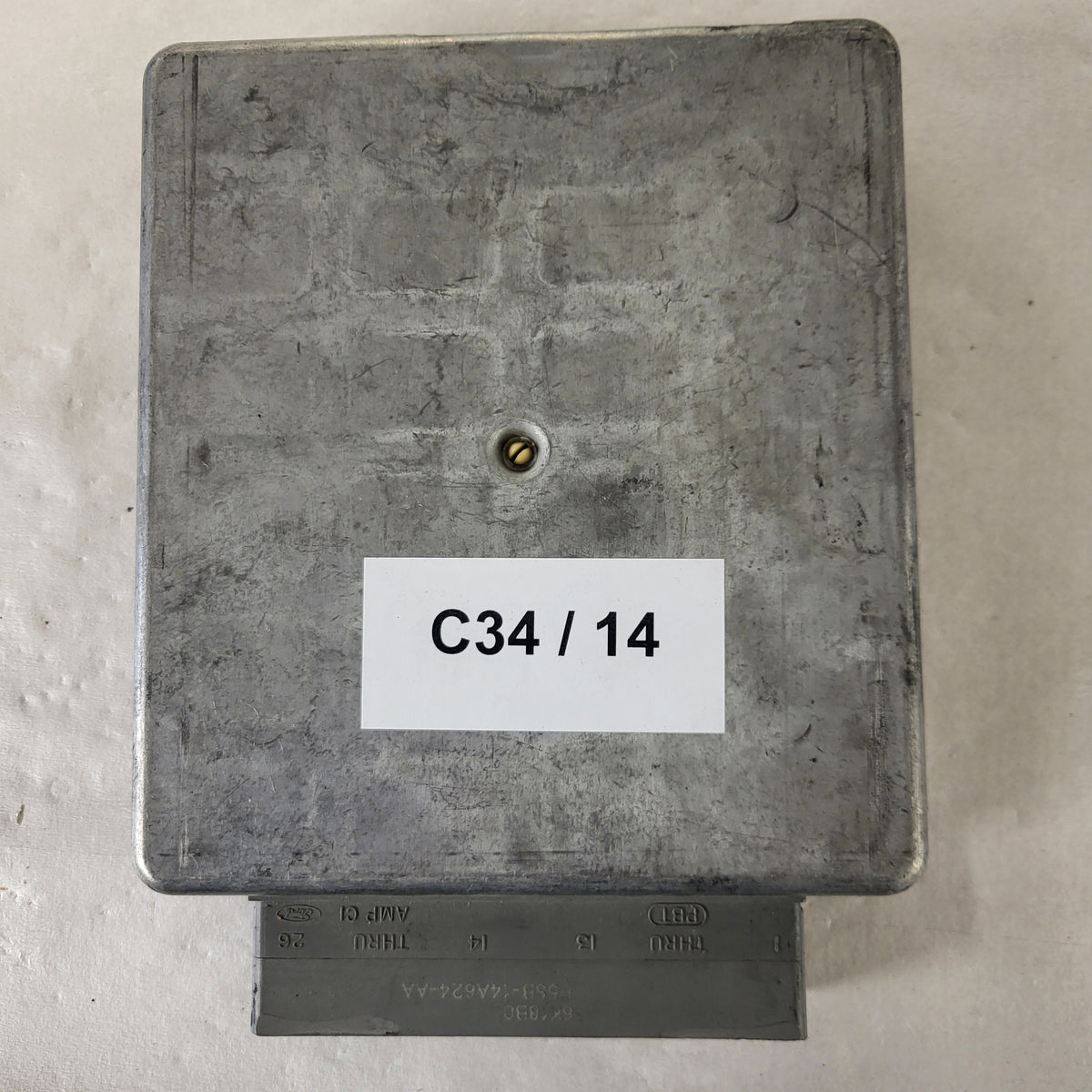 FORD FIESTA ECU / 96FB-12A650-ACB / CHAP / LPE-107 / EEC-V - C34-14 - 3