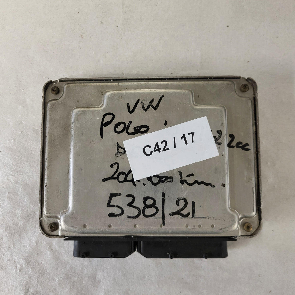VW VAG POLO GOLF ECU / 045906019C / 0281010697 / EDC15P+ / BOSCH - C42-17 - 3