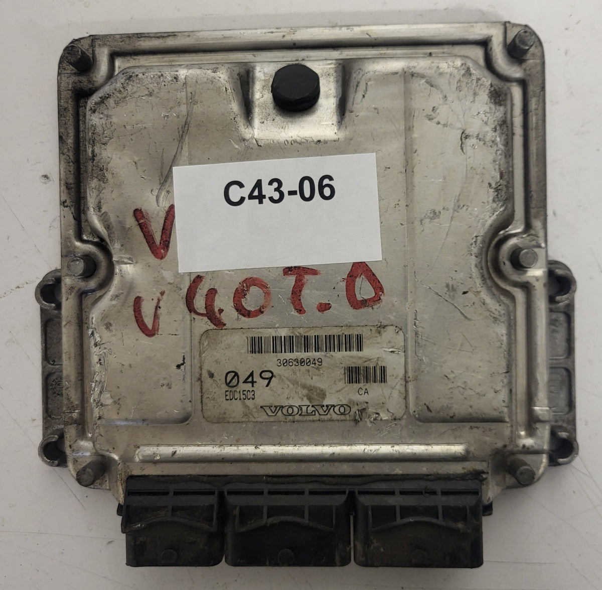 VOLVO V40 S40 ECU / 0281010440 / HOM8200065994 / 8200126492 / BOSCH - C43-06 - 3