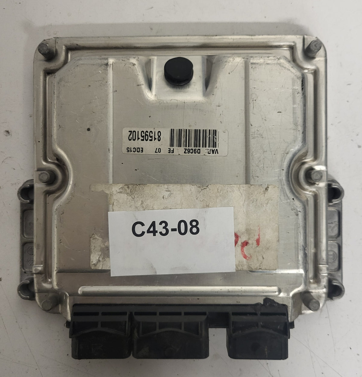 PEUGEOT 406 ECU / 0281011360 / 9650931680 / EDC15C2 / BOSCH - C43-08 - 3