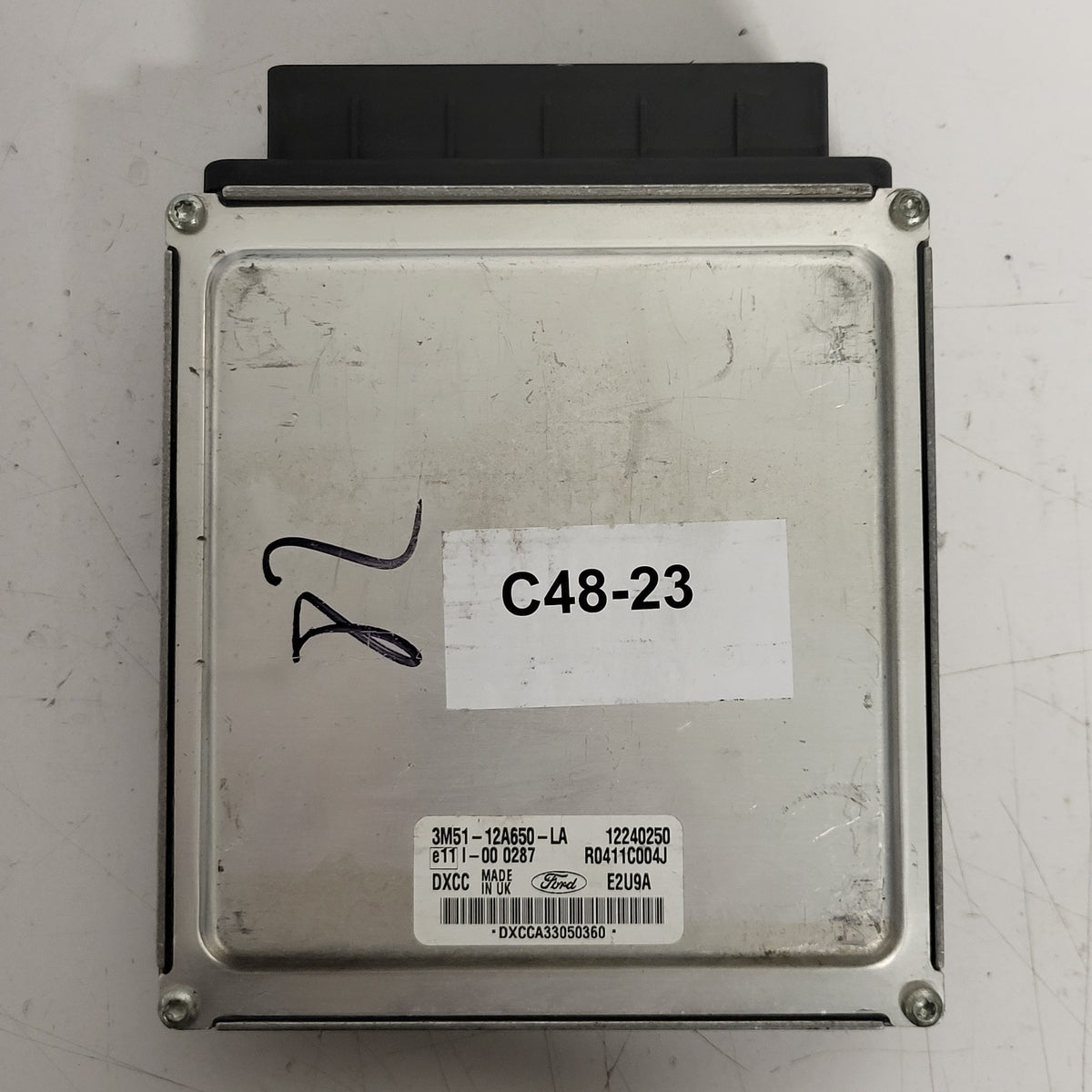 FORD FOCUS CDTI ECU / 3M51-12A650-LA / DXCC / R0411C004J / 12240250 - C48-23 - 3