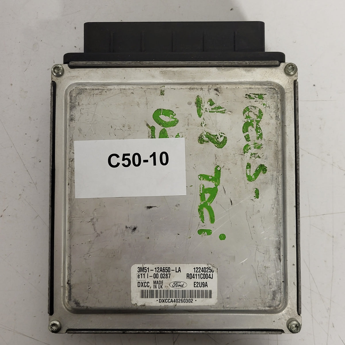 FORD FOCUS CDTI ECU / 3M51-12A650-LA / DXCC / R0411C004J / 12240250 - C50-10 - 3