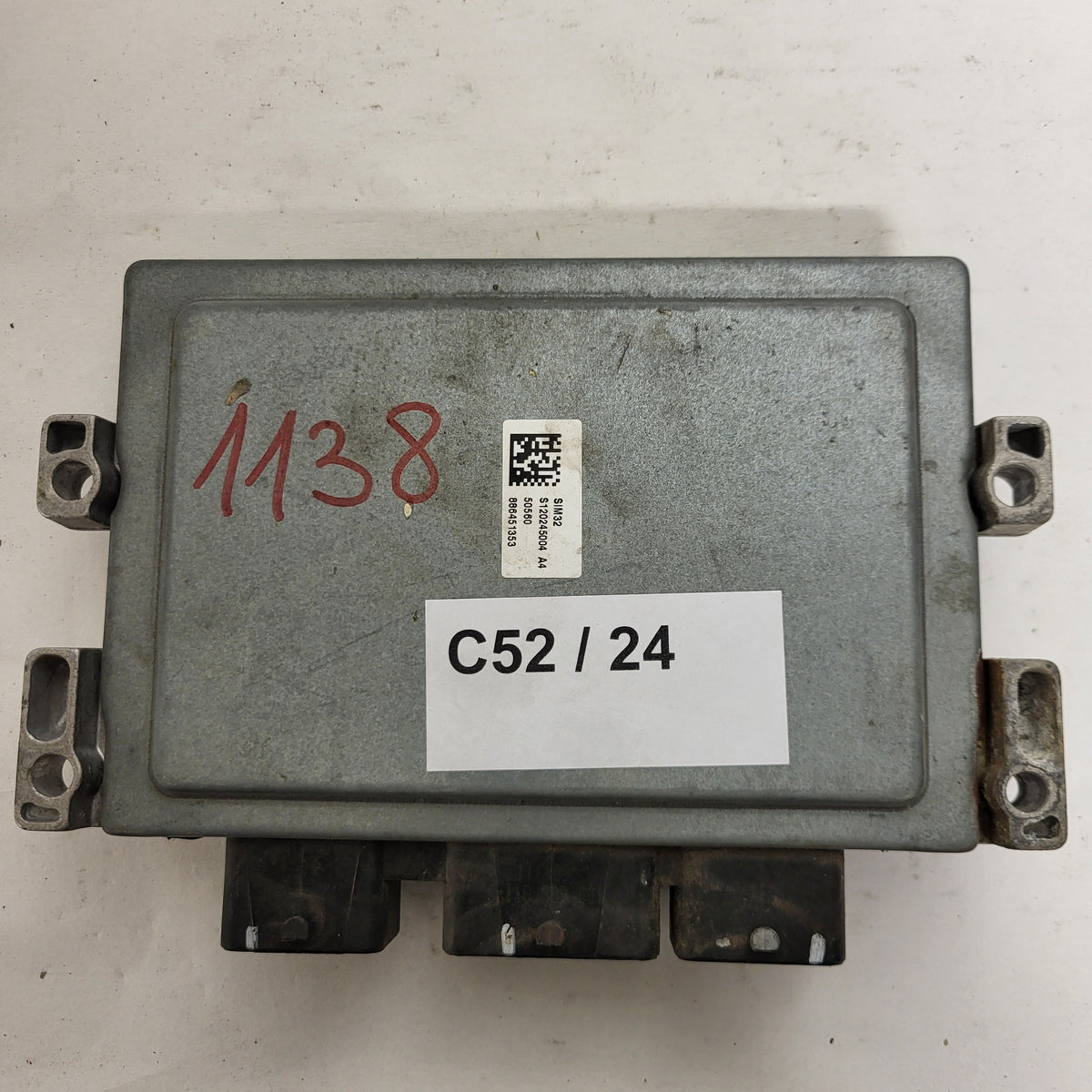 Renault Clio ECU / S120202114A / 8200783095 / 8200700600 / SIEMENS - C52-24 - 3