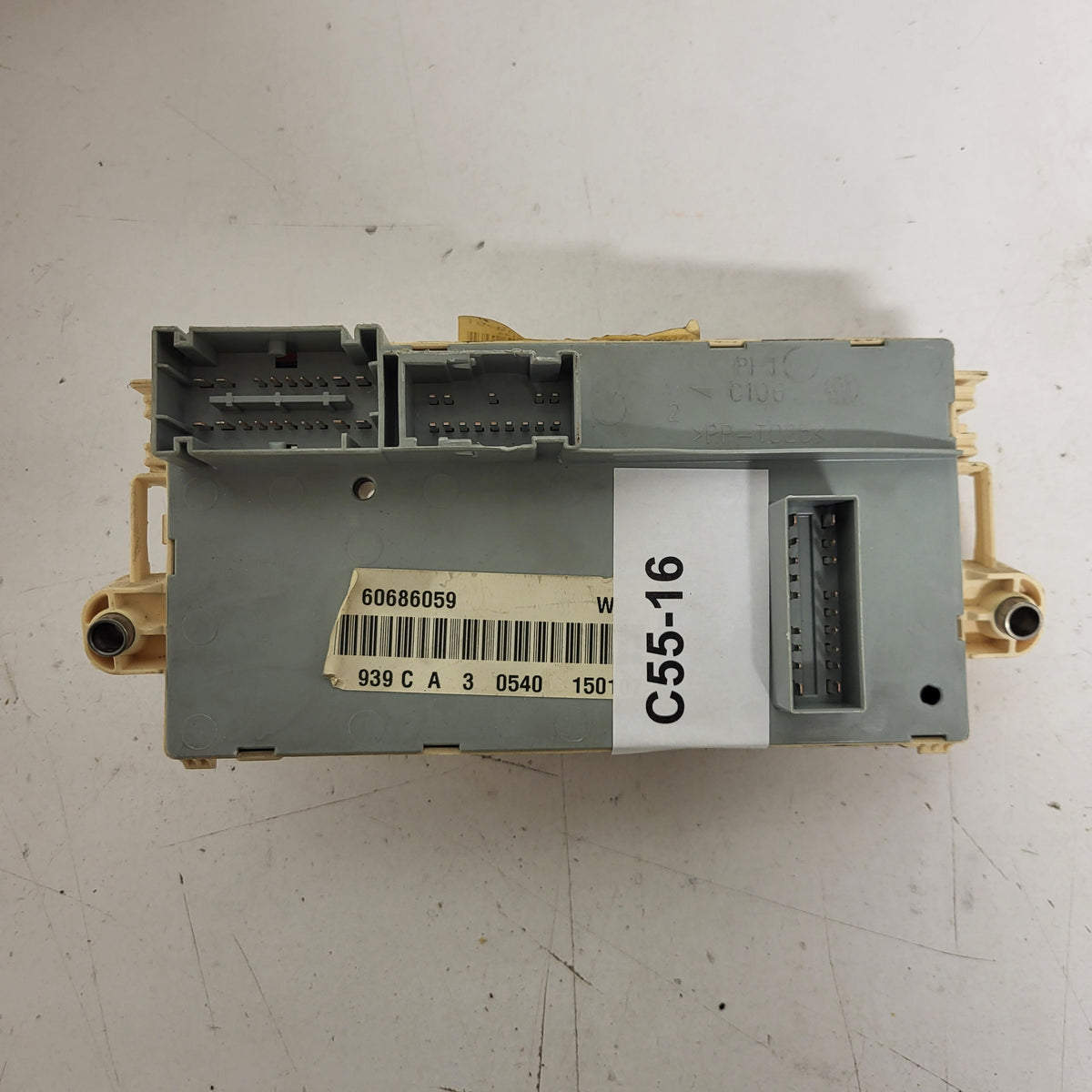 ALFA ROMEO 159 BRERA BODY COMPUTER ECU / 60686059 / 50507093 / NPL939.91 / C144 - C55-16 - 3