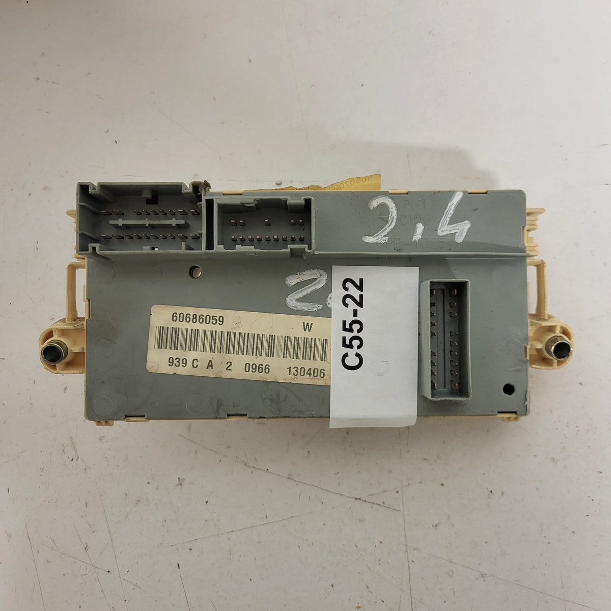 ALFA ROMEO 159 BRERA BODY COMPUTER ECU / 60686059 / 50507093 / NPL939.91 / C144 - C55-22 - 3