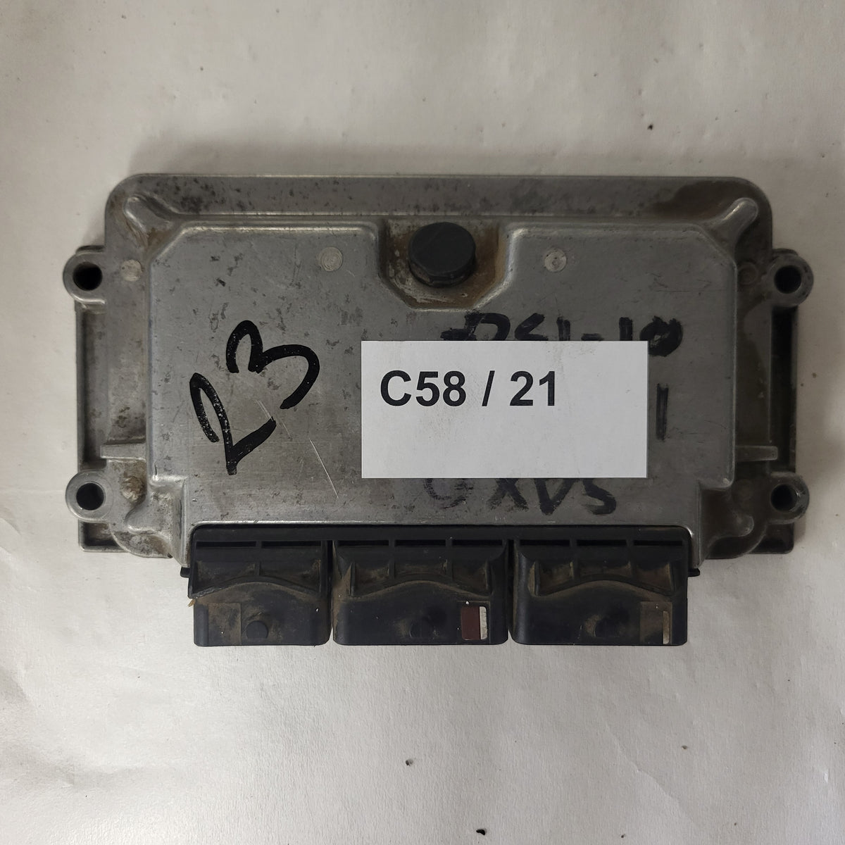 Citroen Saxo Peugeot 106 ECU / 0281001839 / 9630059880 / AS4 / BOSCH - C58-21 - 3