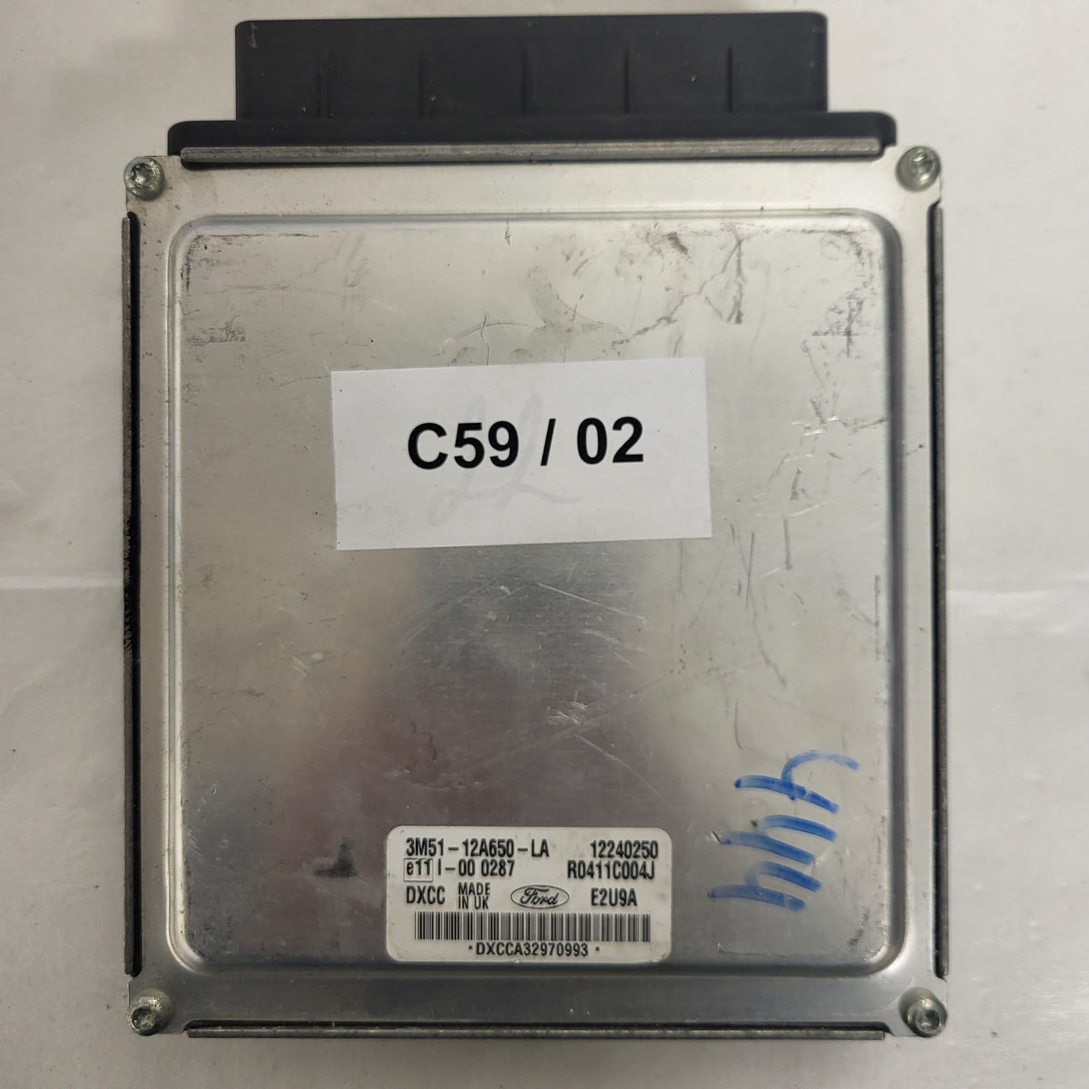 FORD FOCUS CDTI ECU / 3M51-12A650-LA / DXCC / R0411C004J / 12240250 - C59-02 - 3