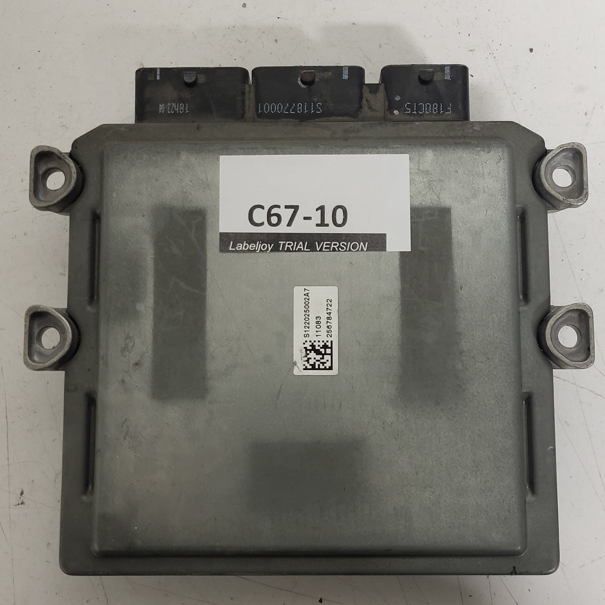 PEUGEOT 407 ECU / 5WS40319E-T / SW9662148080 / HW9655534080 / SID803A / SIEMENS - C67-10 - 3