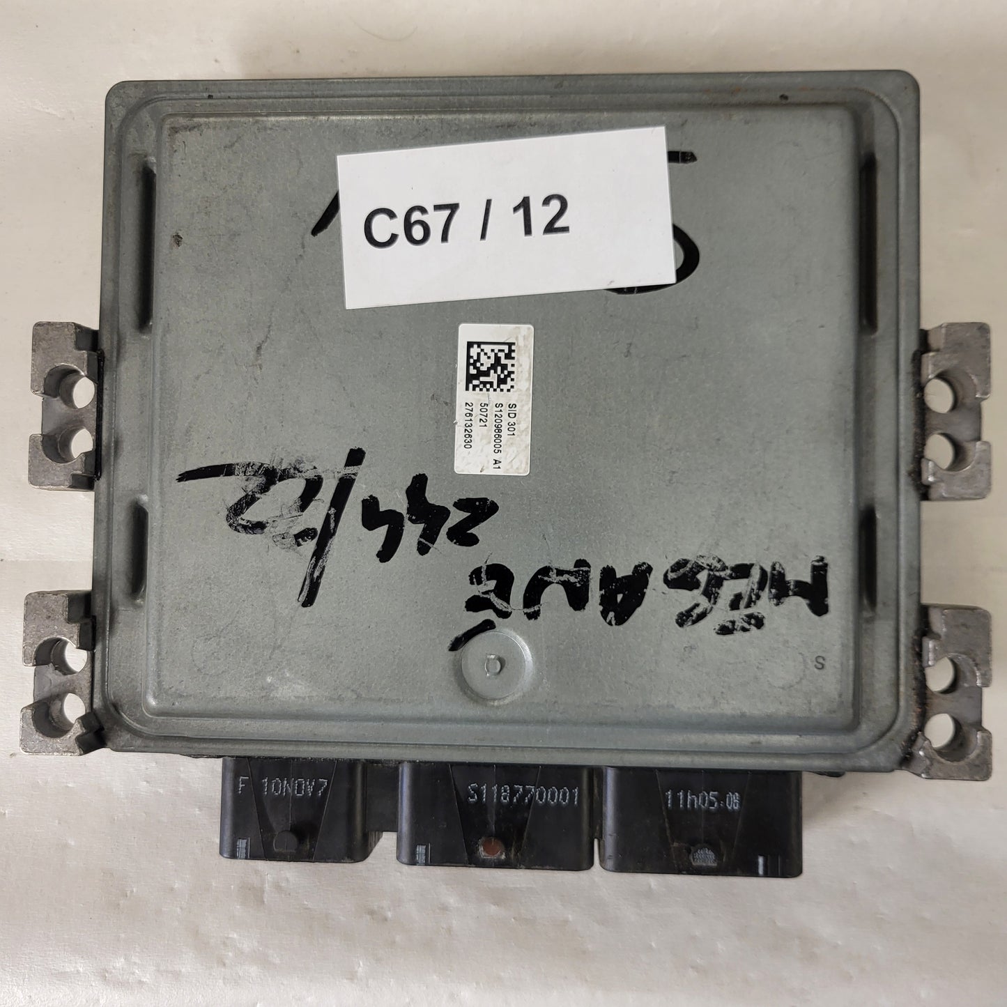 Renault Megane Scenic ECU / S122326113A / 8200804775 / 8200807626 / SID301 / SIEMENS