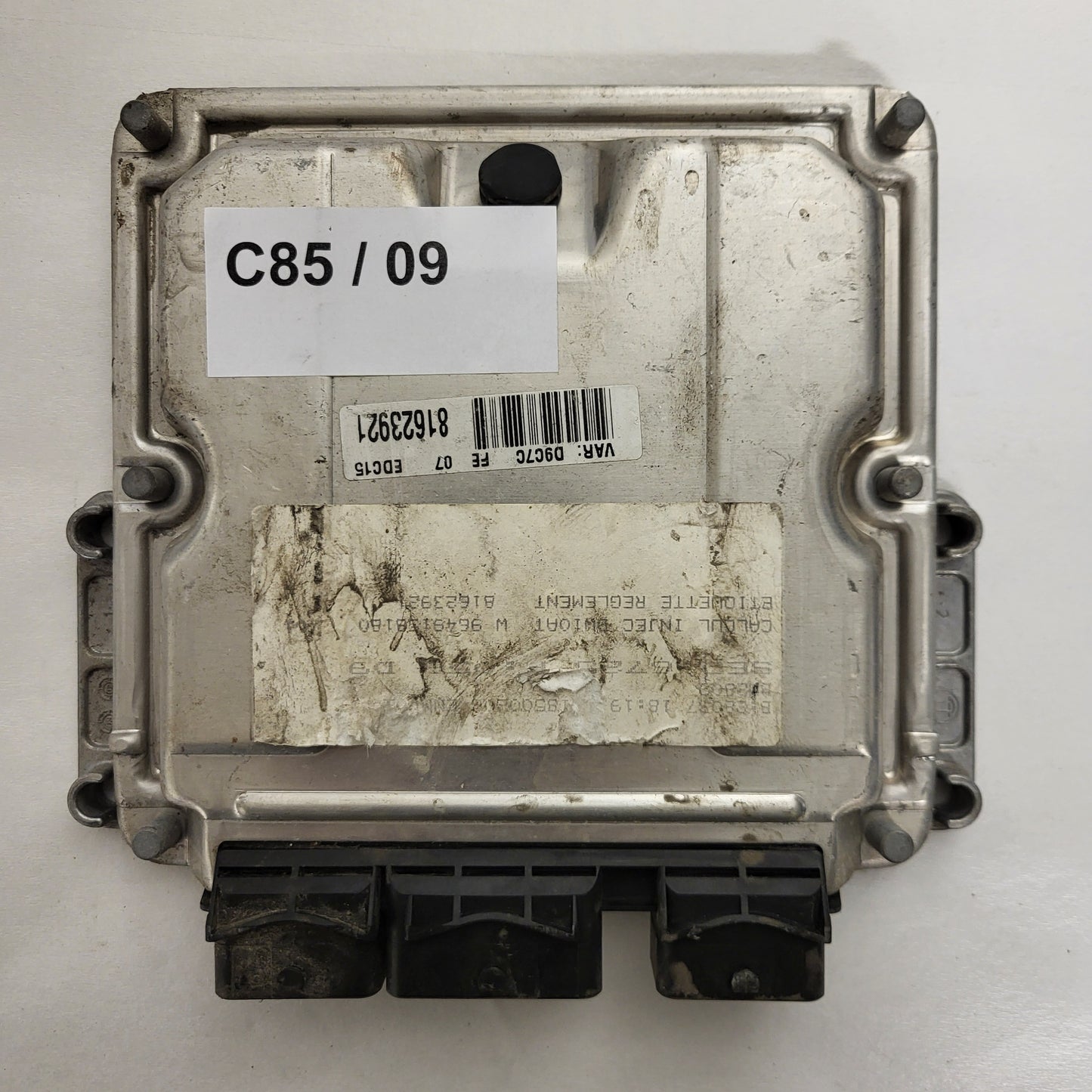 PEUGEOT 406 ECU / 0281011338 / EDC15C2 / 9649158180 / BOSCH
