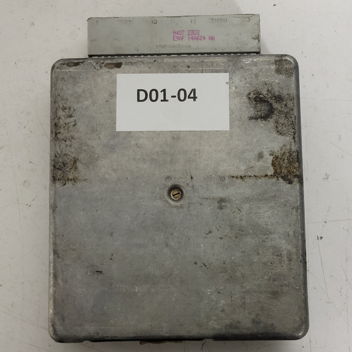 Ford Fiesta ECU / 94FB-12A650-EA / CLUB / CSD-201 / EEC-IV / 94FB12A650EA - D01-04 - 3