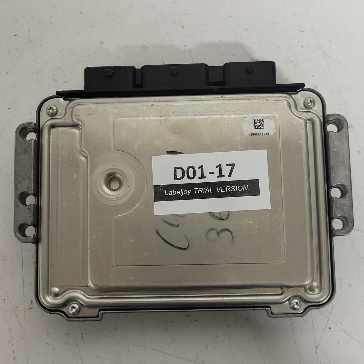 Peugeot Citroen ECU / 0281013872 / 9664843780 / EDC16C34 / 9653958980 / BOSCH - D01-17 - 3