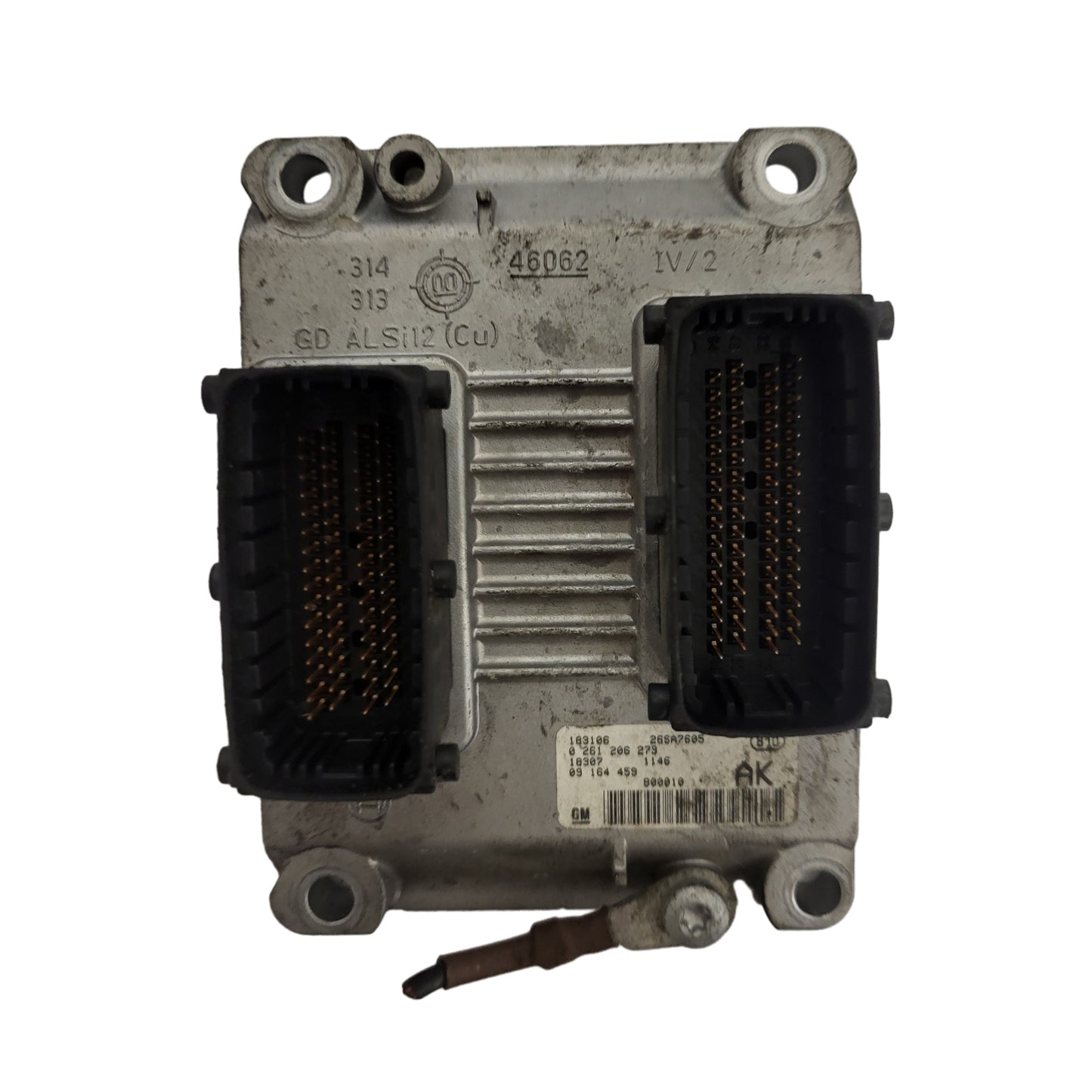 OPEL AGILA ECU / 0261206273 / 09164459 / BOSCH