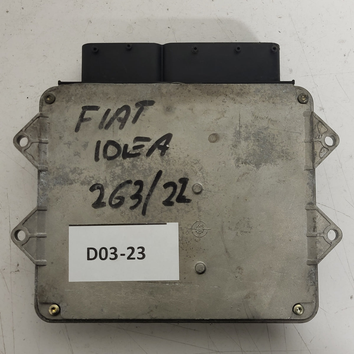 FIAT IDEA ECU / 51744426 / MJD 6JF.M1 / HW01C / 71600.010.02 / MAGNETI MARELLI - D03-23 - 3