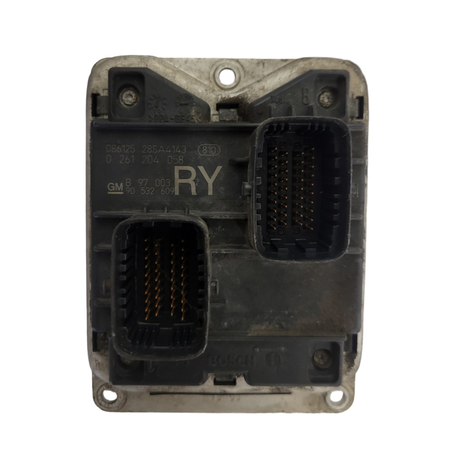 Opel Corsa 1.0 ECU / 0261204058 / 90532609 / RY / BOSCH