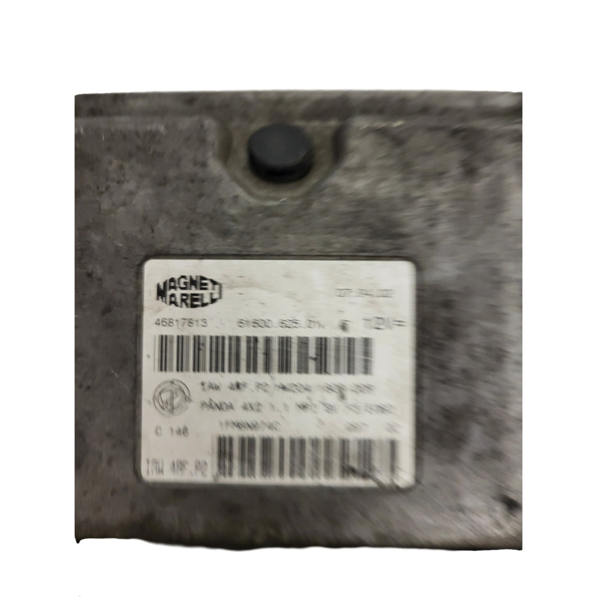 FIAT PANDA 1.1 ECU / 46817813 / IAW 4AF.P2 / 61600.625.01 / HW204 / MAGNETI - D08-17 - 3