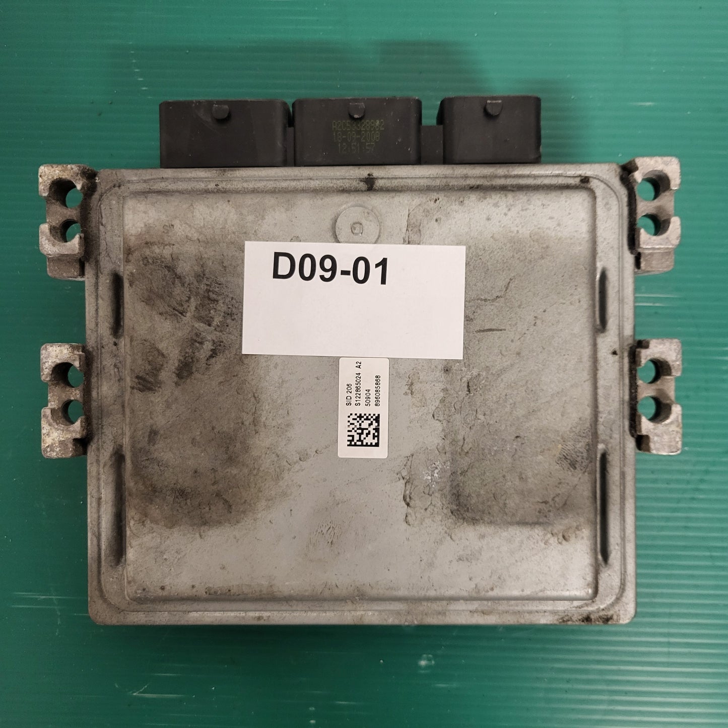 FORD ECU / 5WS40584B-T / 8V21-12A650-EB / 4EJB / SID206 / CONTINENTAL