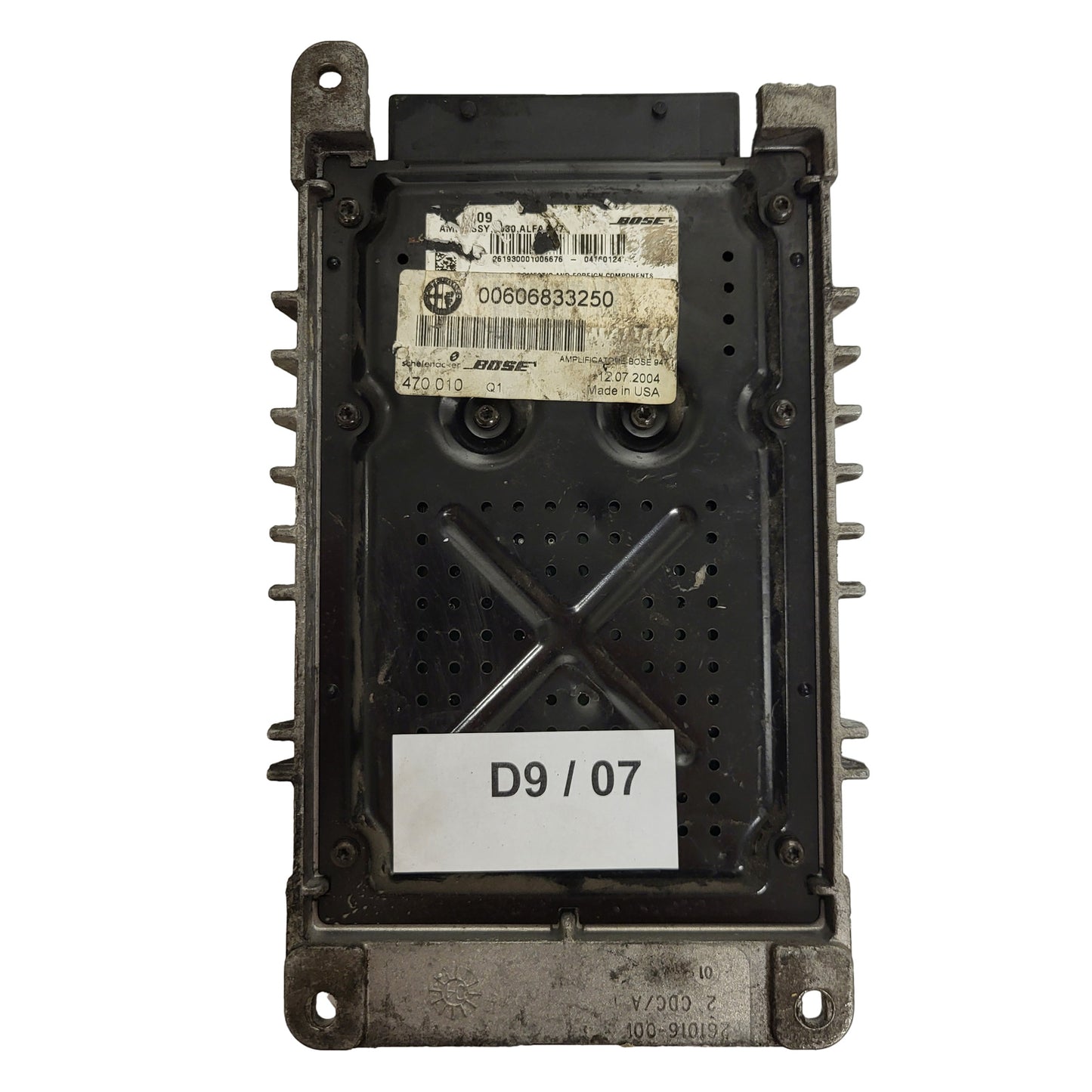 ALFA ROMEO GT AMPLIFICATORE BOSE AMPLIFIER / 00606833250
