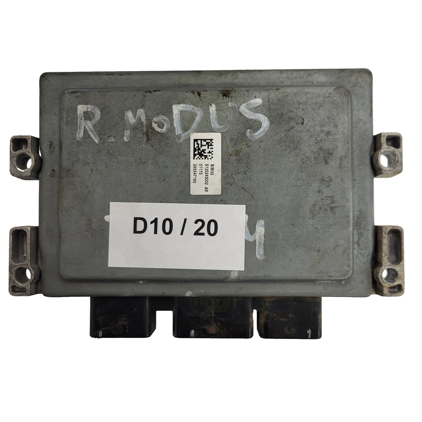 Renault Modus ECU / S120200102B / 8200414422 / 8200401568 / S120200102 / SIM32