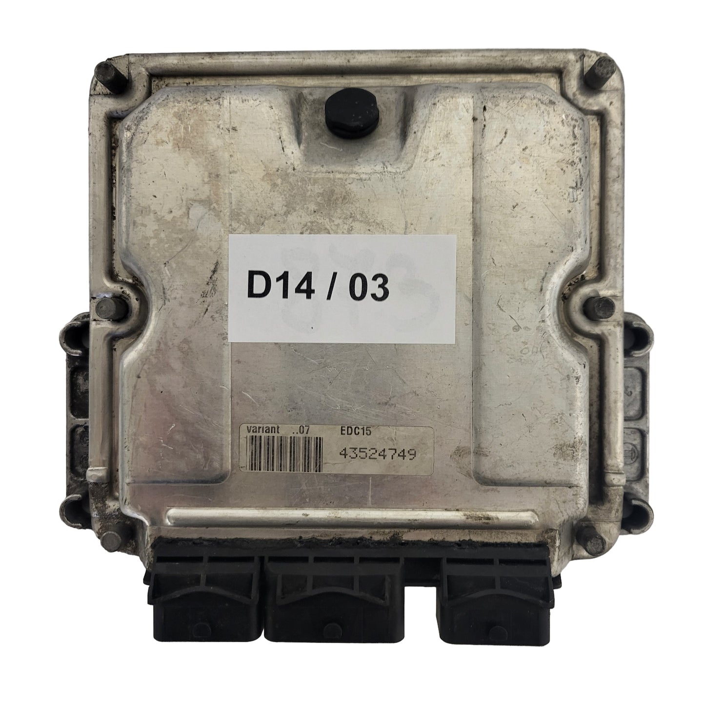PEUGEOT 206 ECU / 0281011525 / EDC15C2 / 9652183080 / 9640938680 / BOSCH