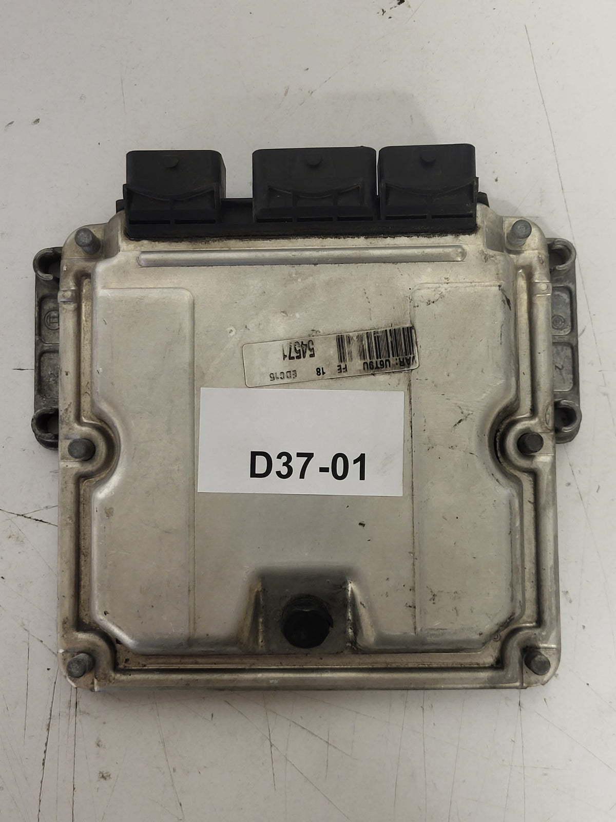 PEUGEOT CITROEN ECU / 0281010815 / 9644704480 / EDC15C2 / BOSCH - D37-01 - 3