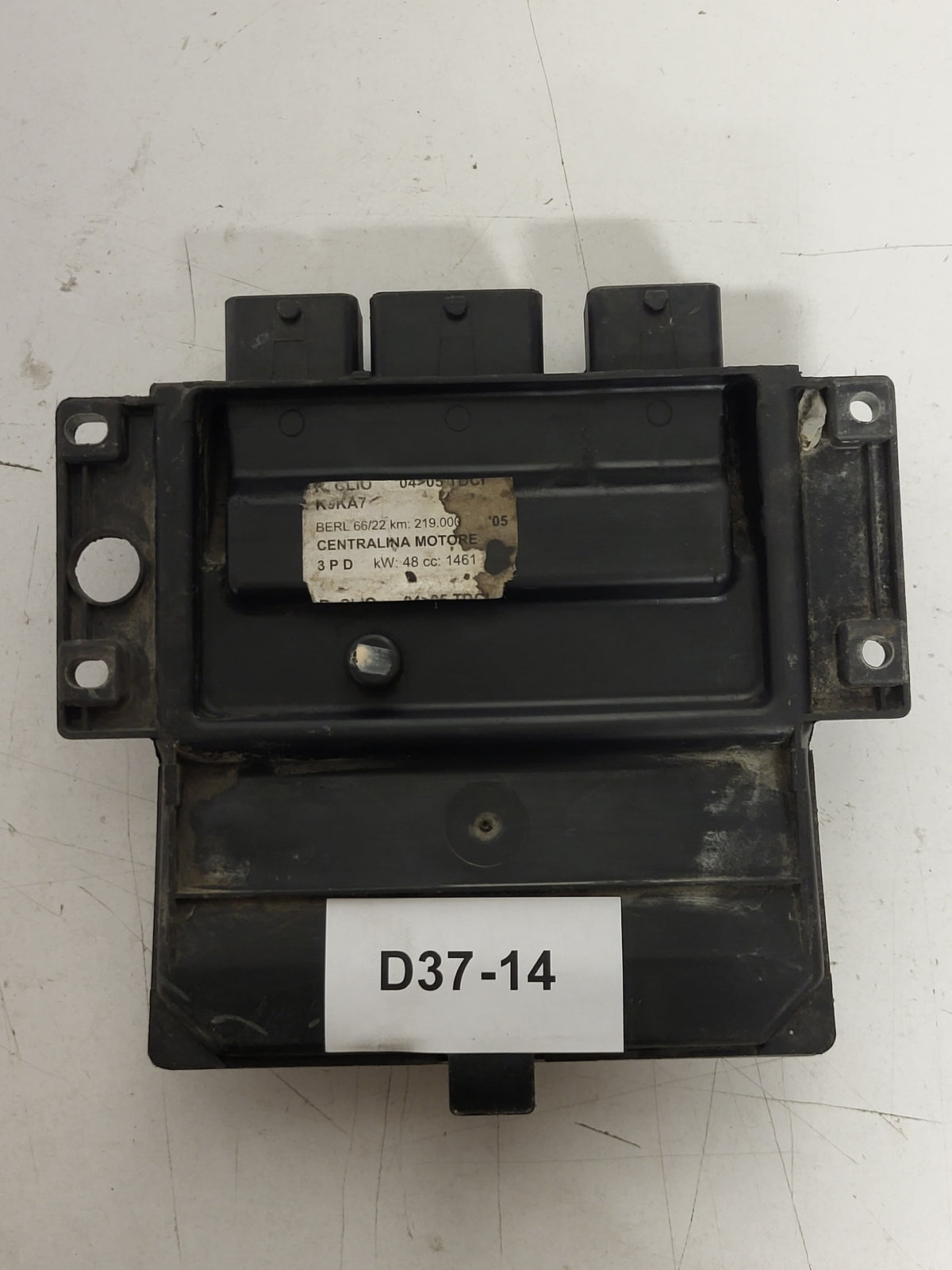 RENAULT KANGOO CLIO ECU / R0410B027D / 8200331477 / 8200469333 / DELPHI - D37-14 - 3