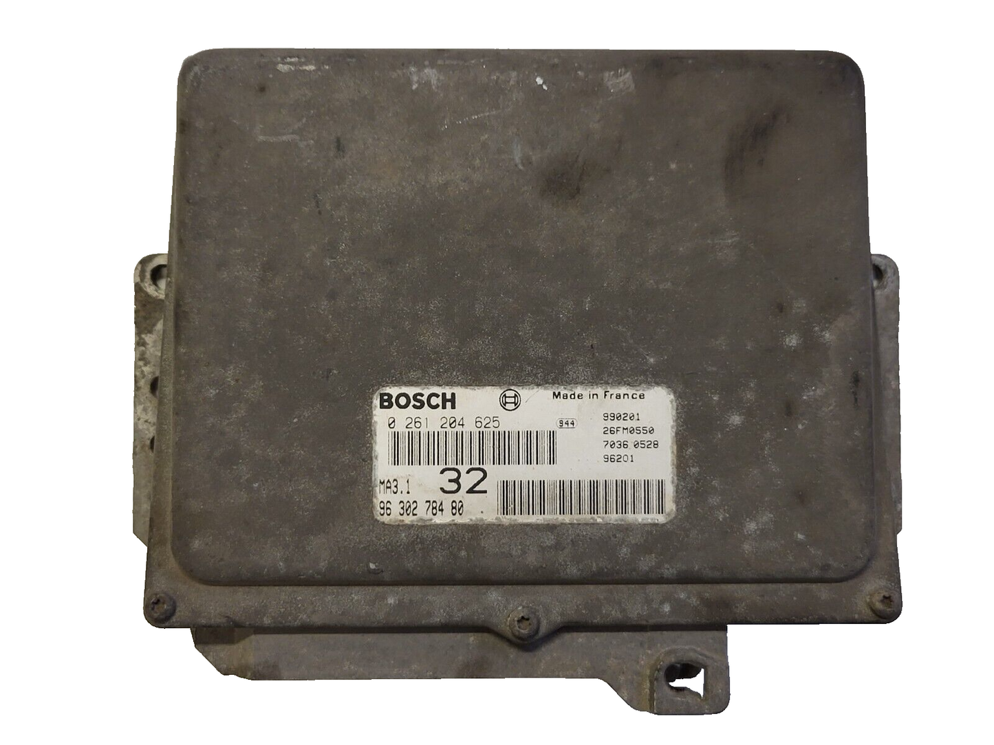 PEUGEOT CITROEN 106 SAX ECU / 0261204625 / 9630278480 / MA3.1 / BOSCH-
