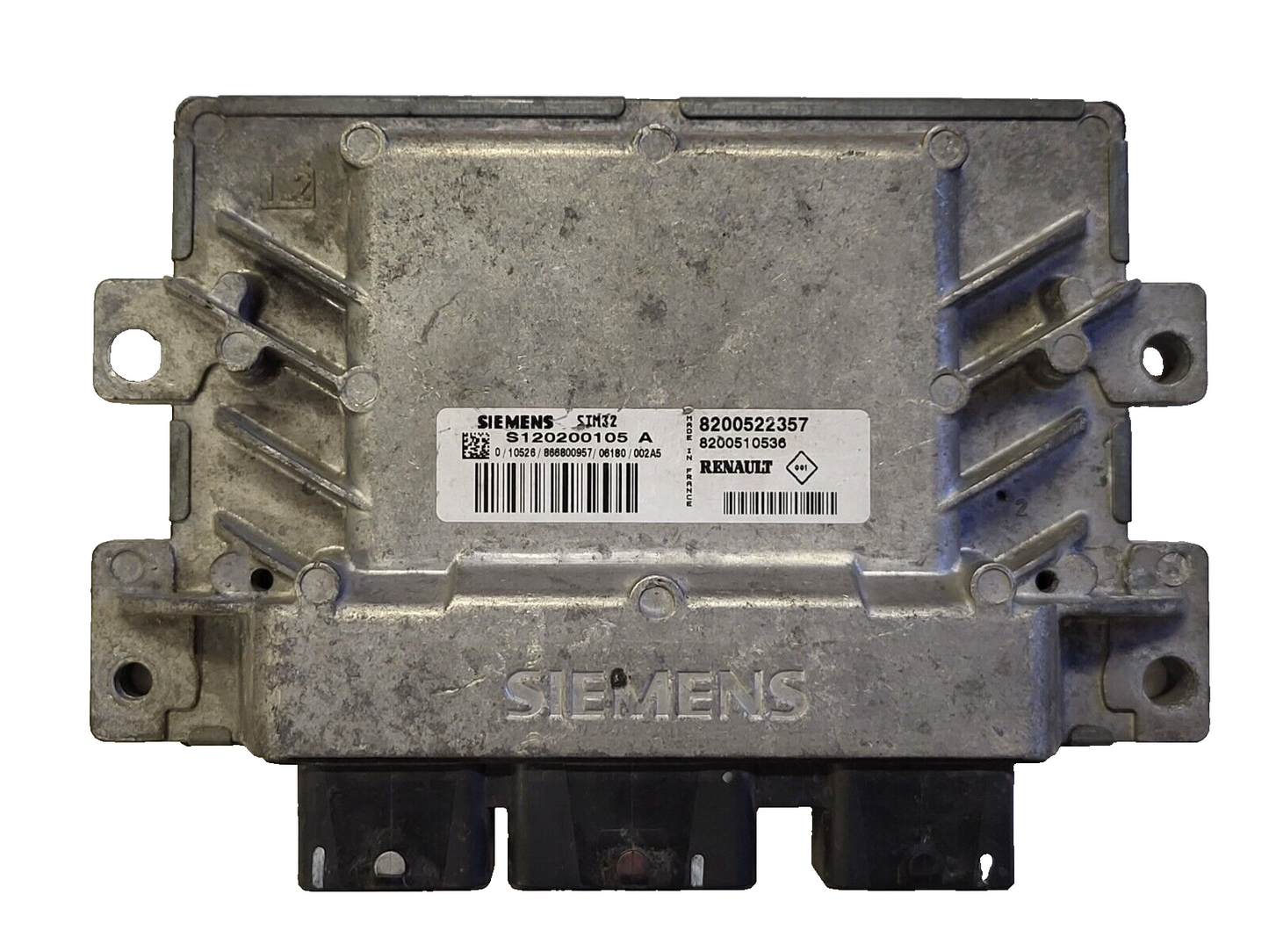 Renault Clio 3 1.2 16V ECU / S120200105A / 8200522357 / 8200510536 / SIM32 /-