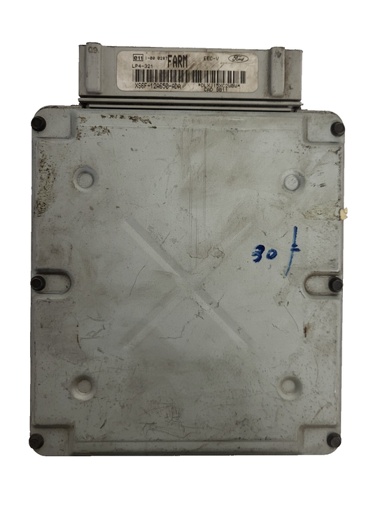 FORD FIESTA ECU / XS6F-12A650-ADA / LP4-321 / EEC-V / XS6F12A650ADA / FARM