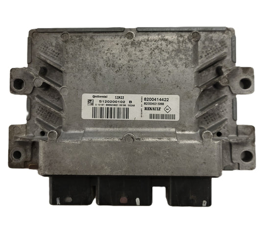 RENAULT MODUS ECU / S120200102 / S120200102B / SIM 32 / 8200414422 / 8200401568 