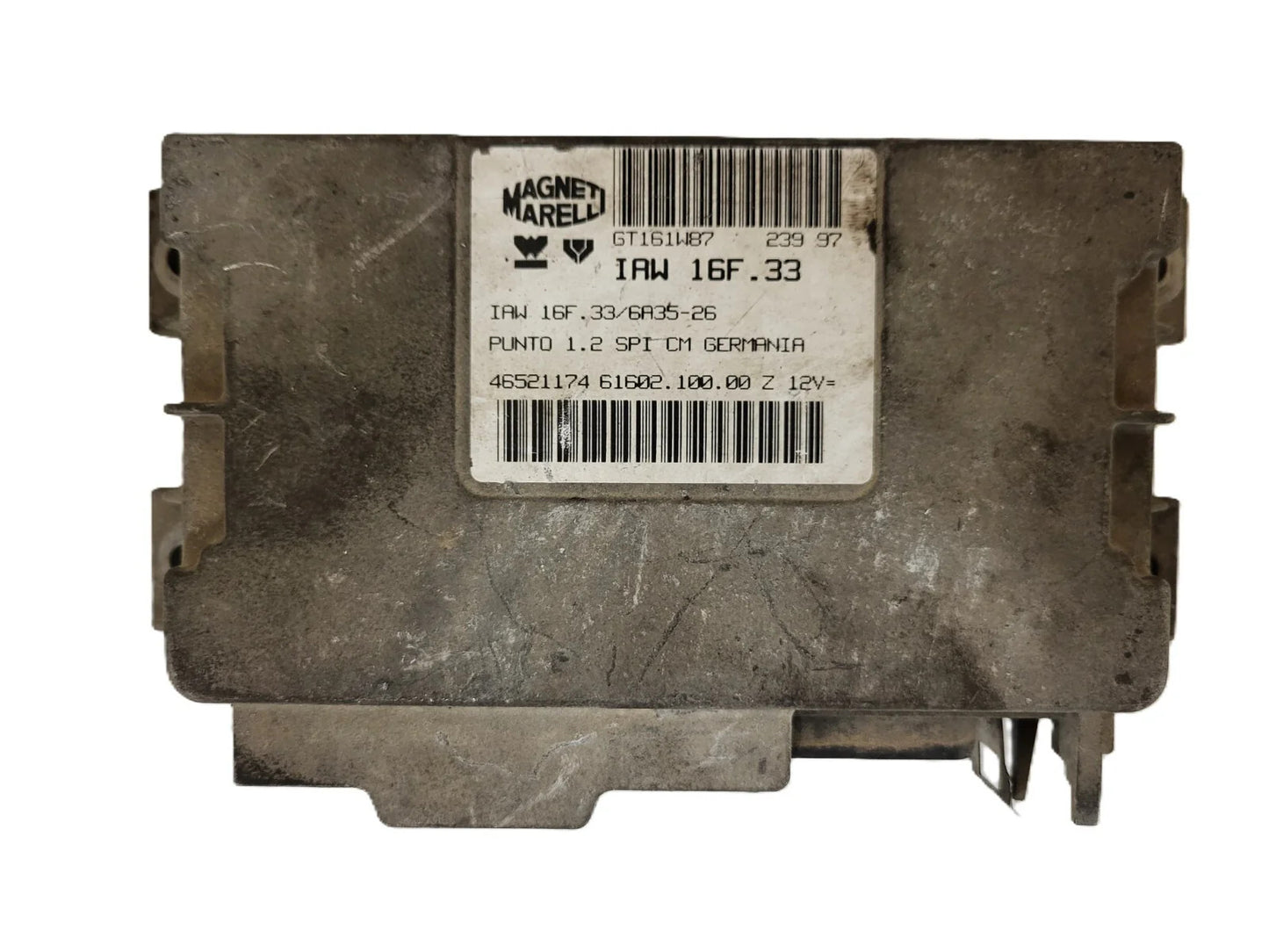 FIAT PUNTO ECU / IAW 16F.33 / 46521174 / 61602.100.00 / MAGNETI MARELLI