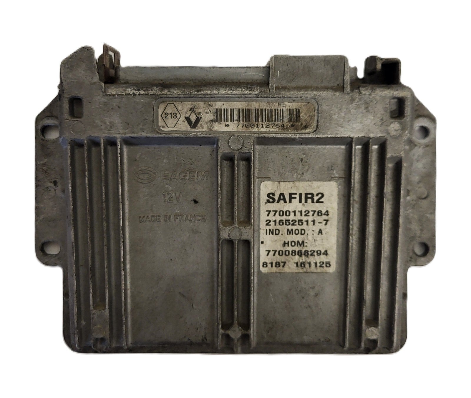 RENAULT 55 PIN ECU / 21652511-7 / 7700112764 / 7700868294 / SAGEM SAFIR 2